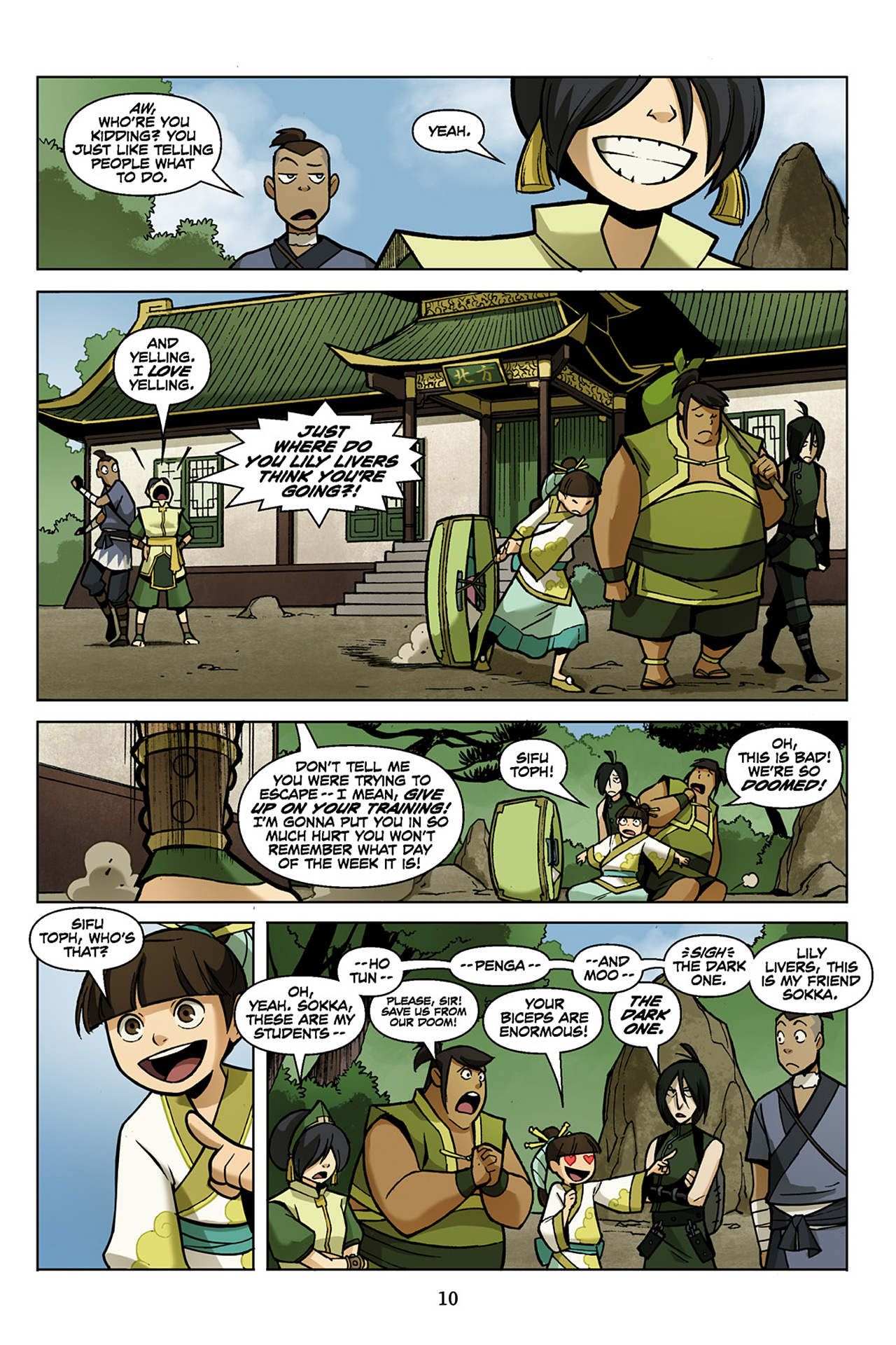 Read online Nickelodeon Avatar: The Last Airbender - The Promise comic -  Issue # Part 2 - 11