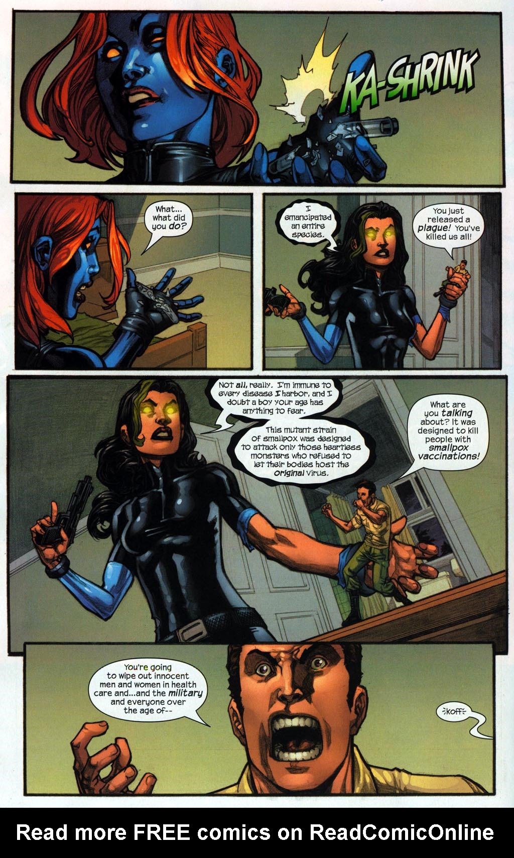 Read online Mystique comic -  Issue #10 - 6