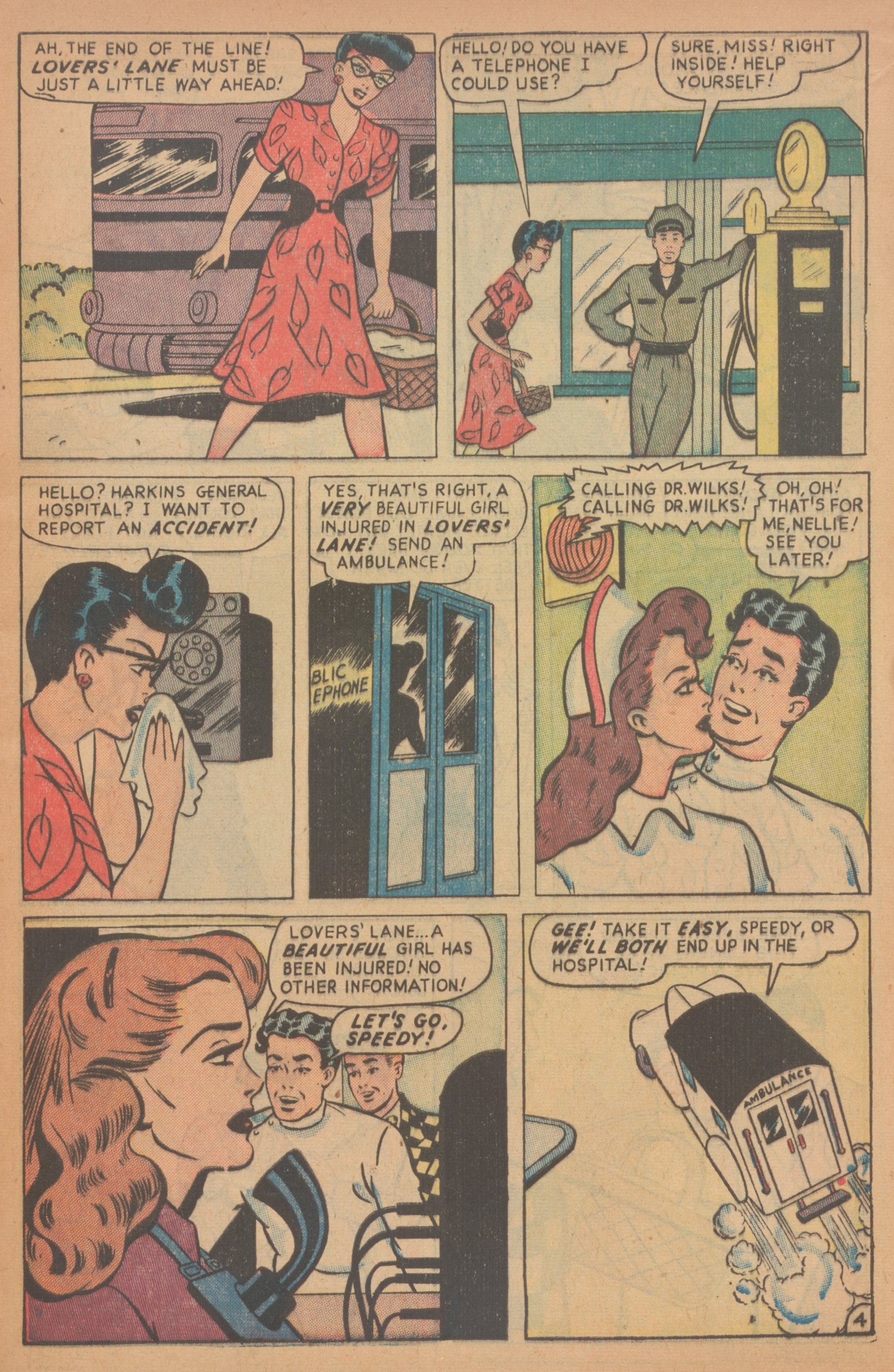 Read online Nellie The Nurse (1945) comic -  Issue #18 - 13