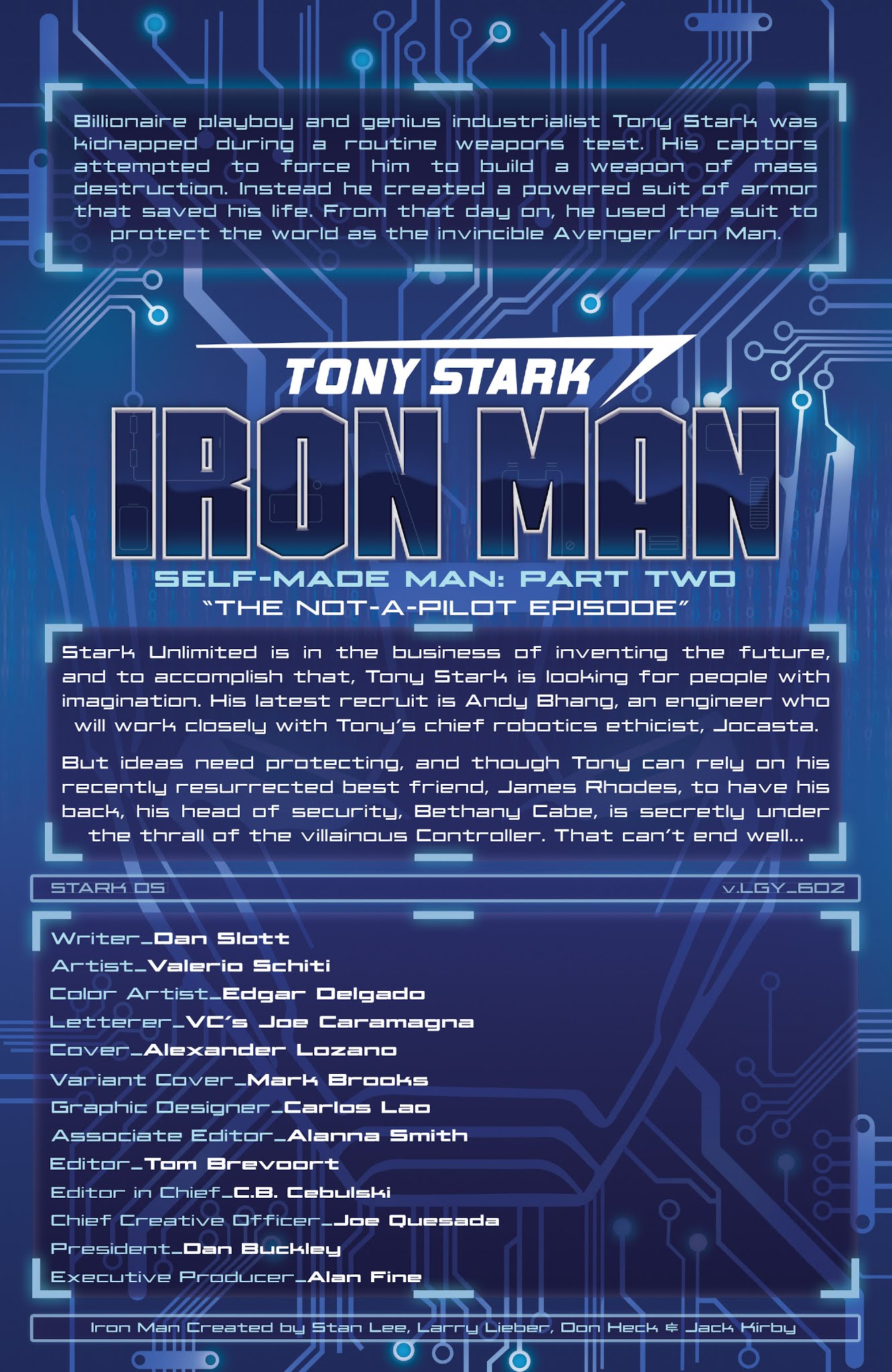 Read online Tony Stark: Iron Man comic -  Issue #2 - 2