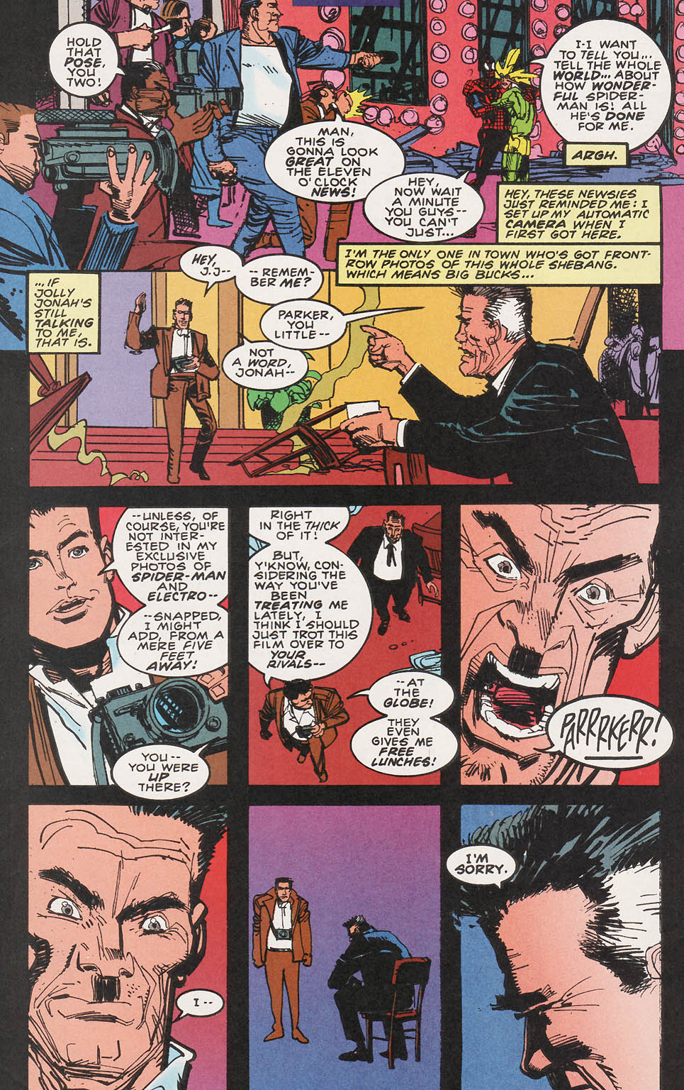 Read online Spider-Man (1990) comic -  Issue #40 - Light The Night Part 3 of 3 - 21