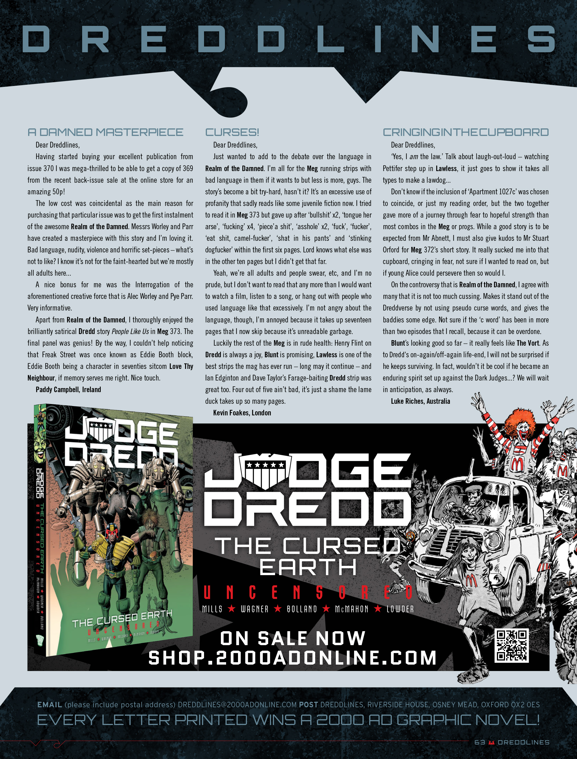 Read online Judge Dredd Megazine (Vol. 5) comic -  Issue #374 - 53