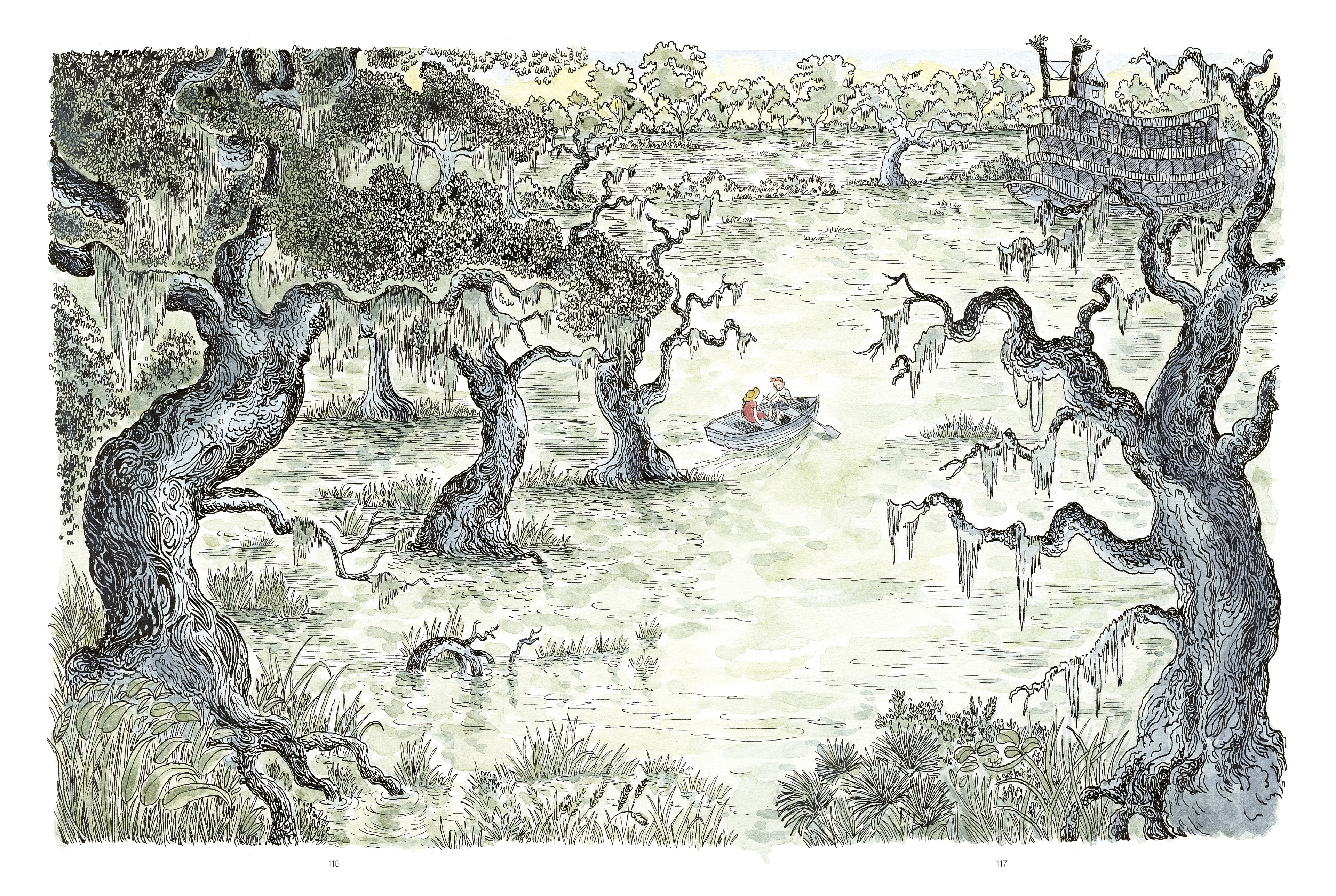 Read online Swamp: A Summer in the Bayou comic -  Issue # TPB (Part 2) - 18