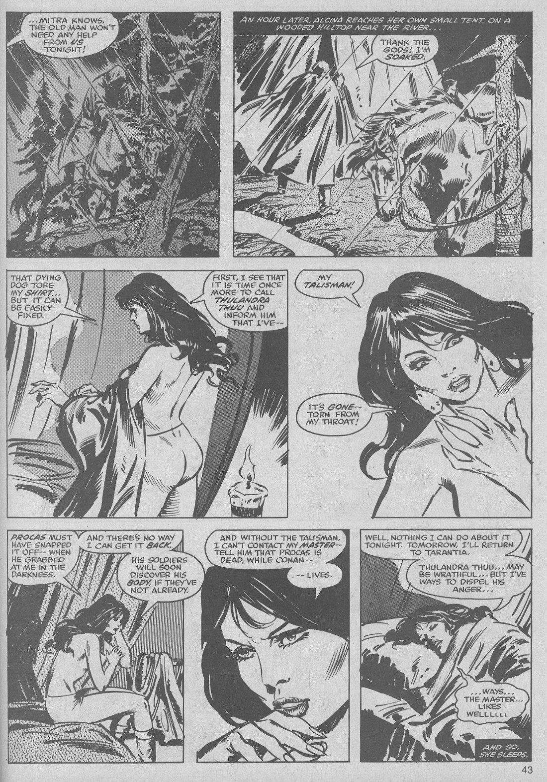 Read online The Savage Sword Of Conan comic -  Issue #50 - 43