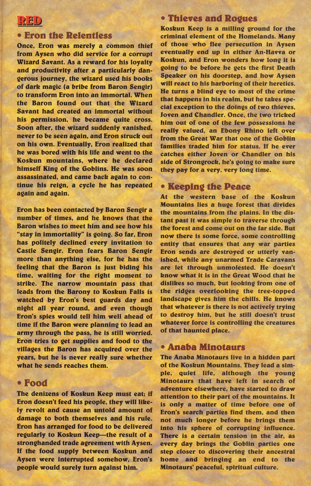 Read online Homelands On the World of Magic: The Gathering comic -  Issue # Full - 60
