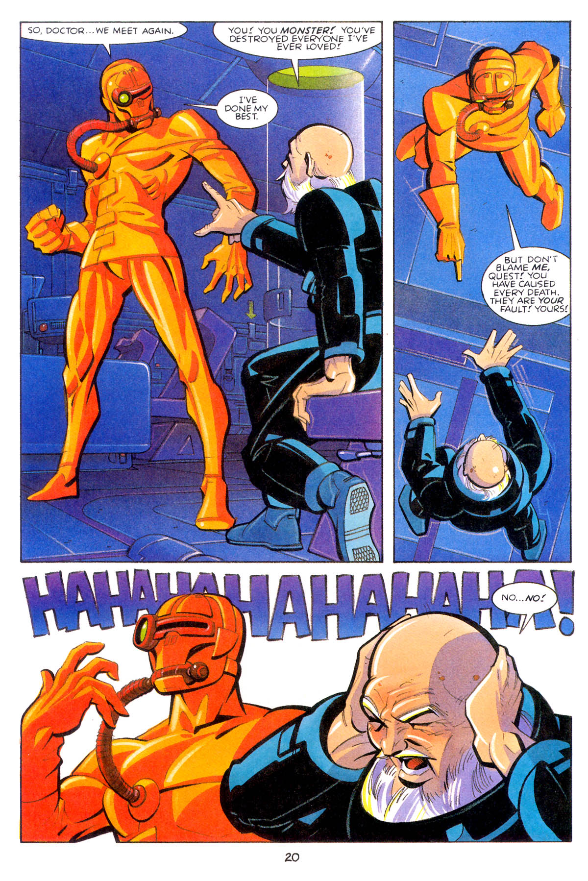 Read online Jonny Quest comic -  Issue #8 - 23