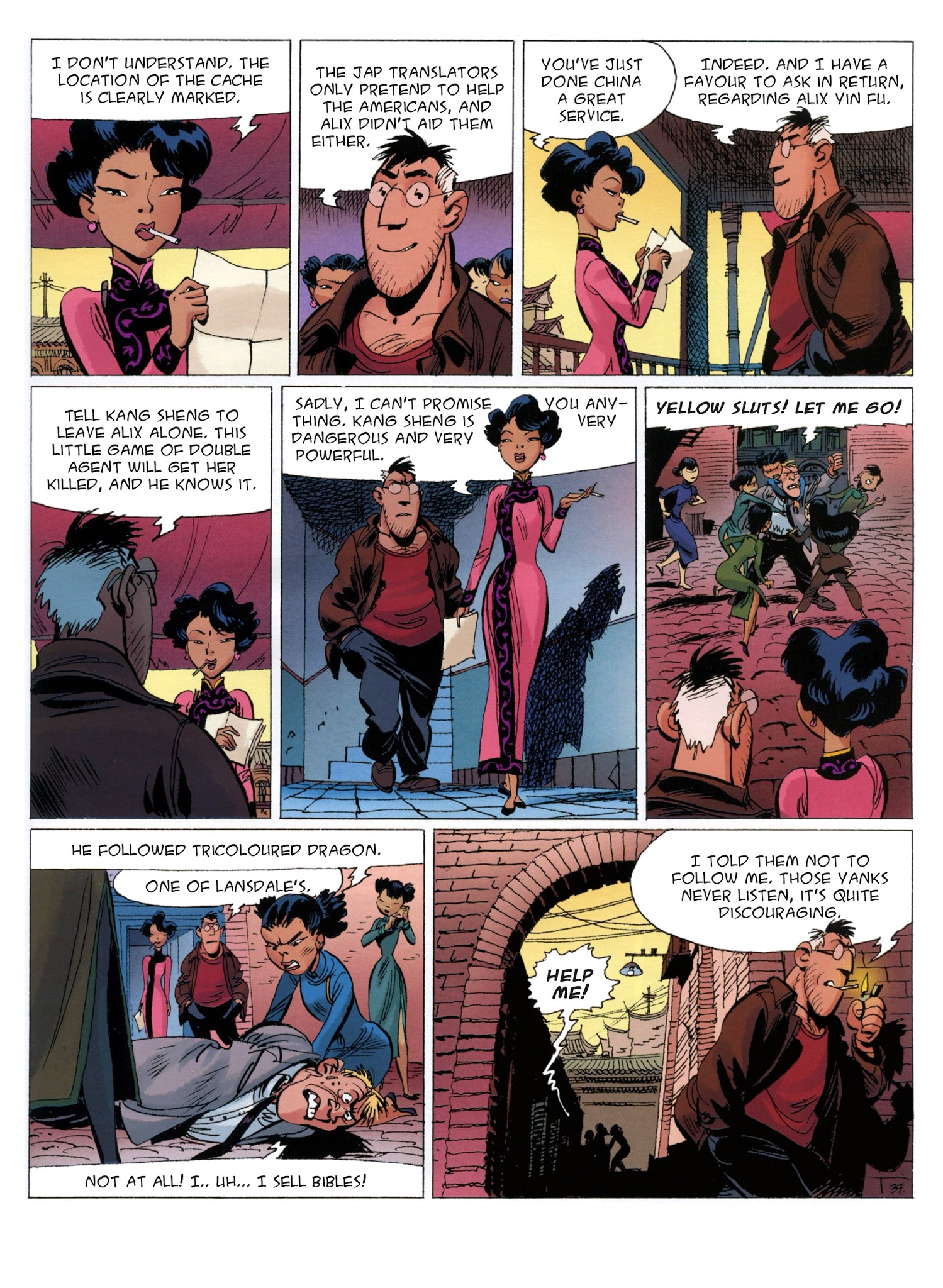 Read online Tigresse Blanche comic -  Issue #7 - 41