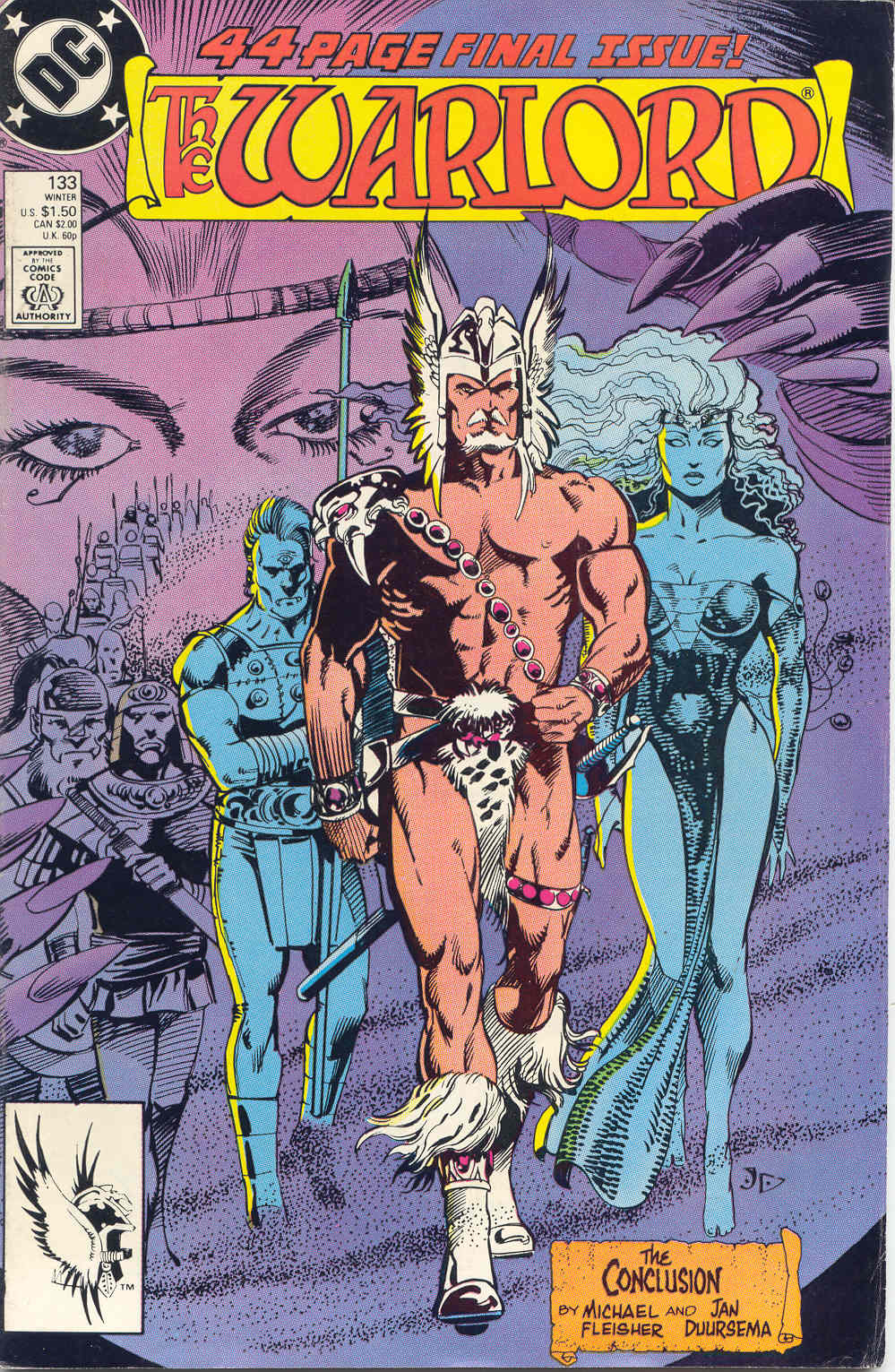 Read online Warlord (1976) comic -  Issue #133 - 1