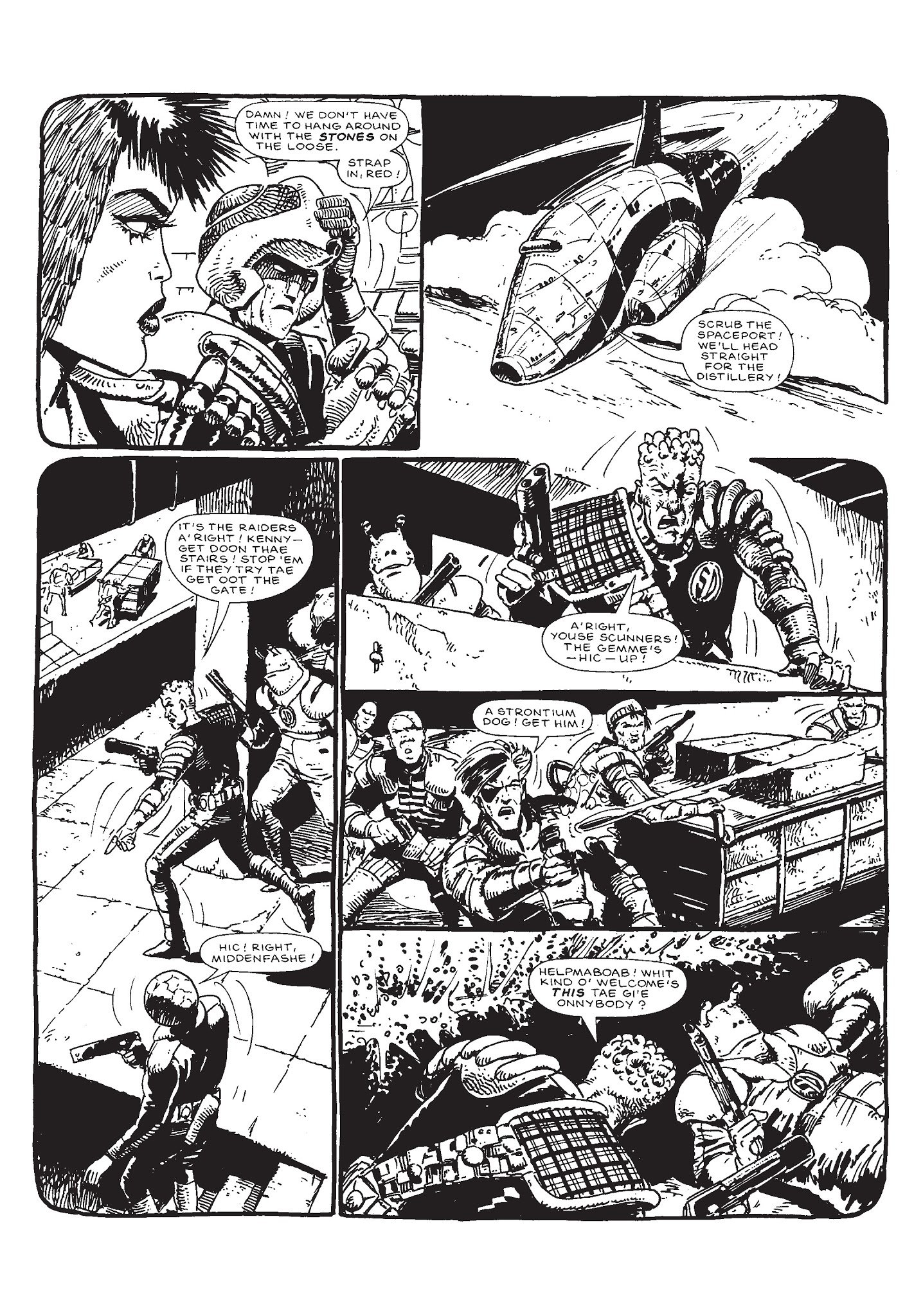 Read online Strontium Dog: Search/Destroy Agency Files comic -  Issue # TPB 4 - 266