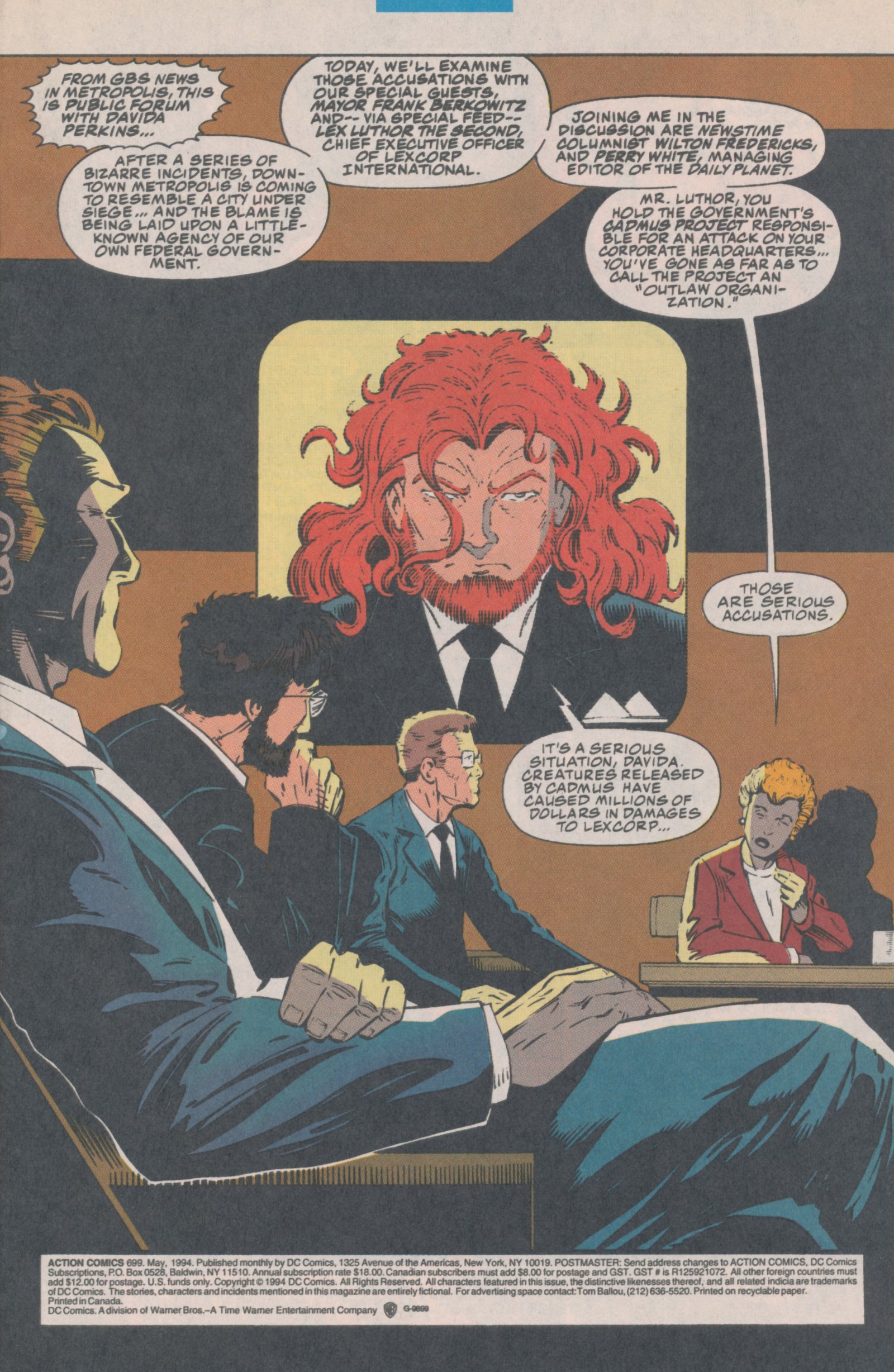 Read online Action Comics (1938) comic -  Issue #699 - 3