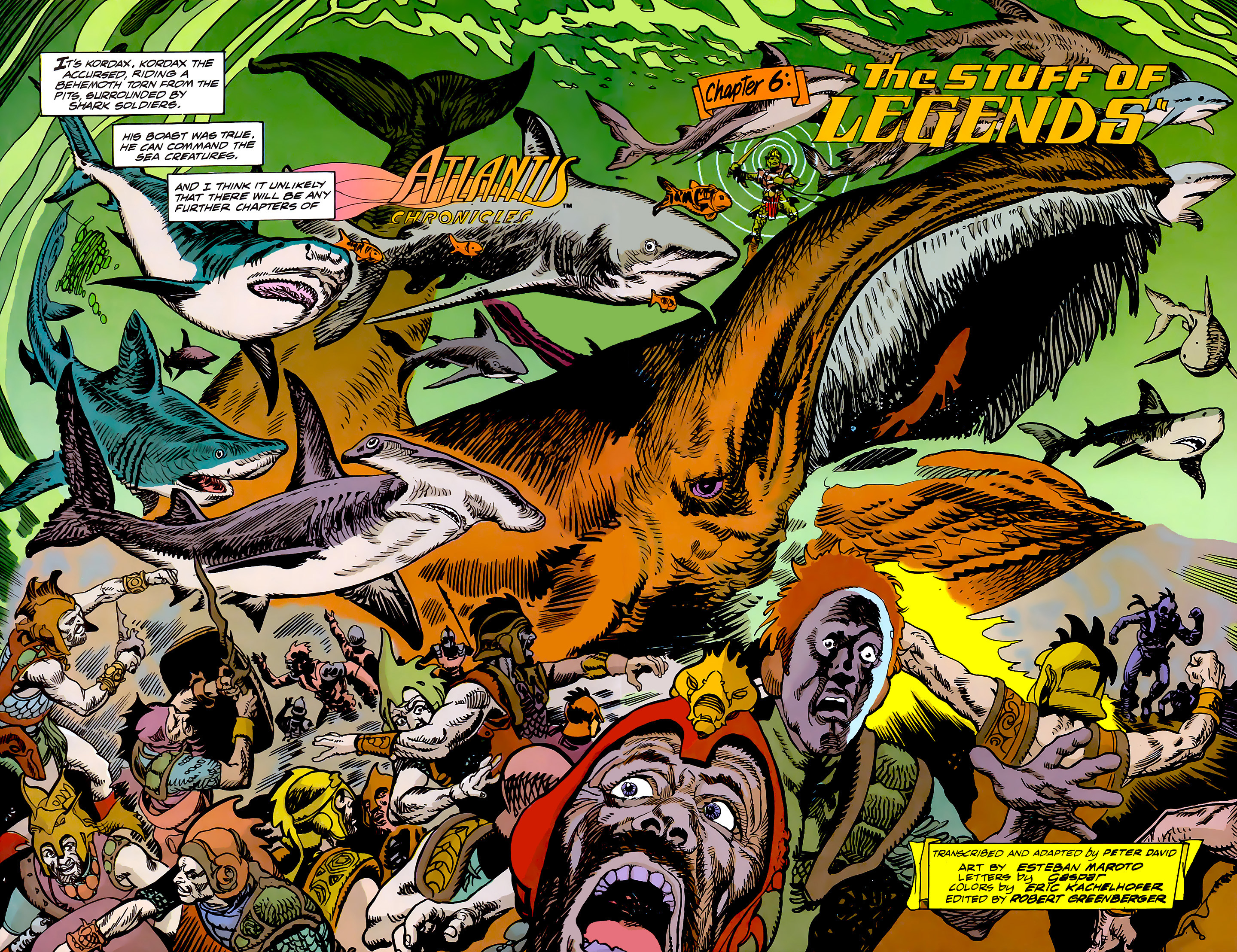 Read online Atlantis Chronicles comic -  Issue #5 - 5