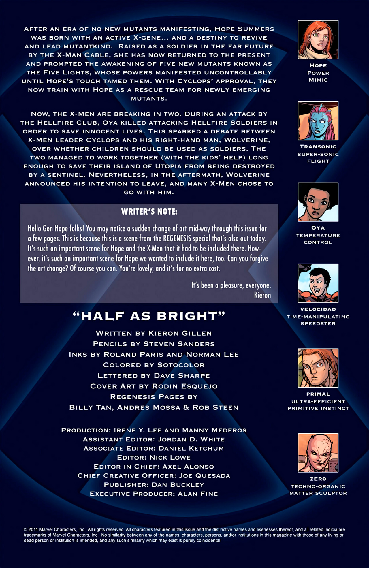 Read online Generation Hope comic -  Issue #12 - 2