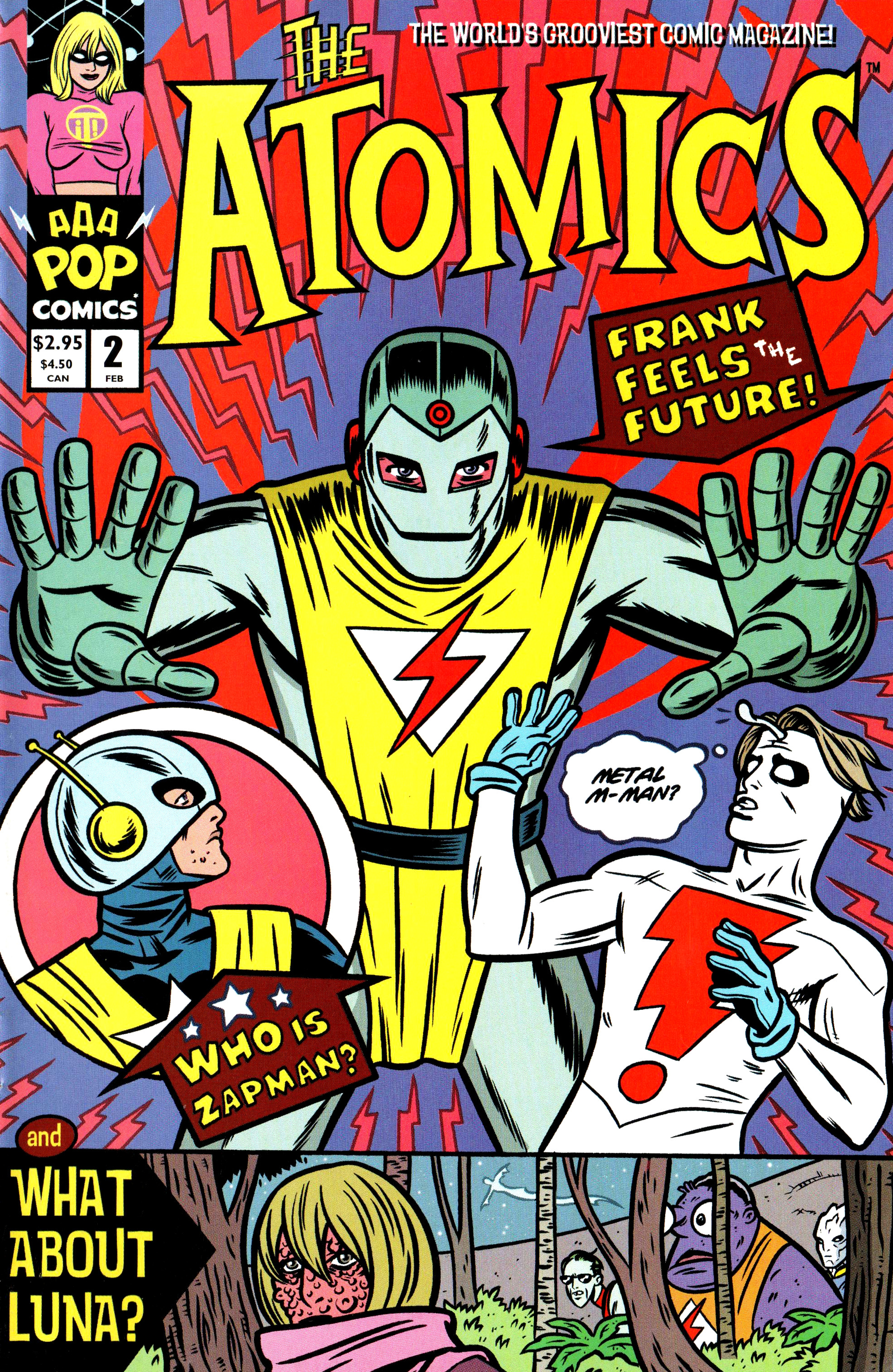 Read online The Atomics comic -  Issue #2 - 1