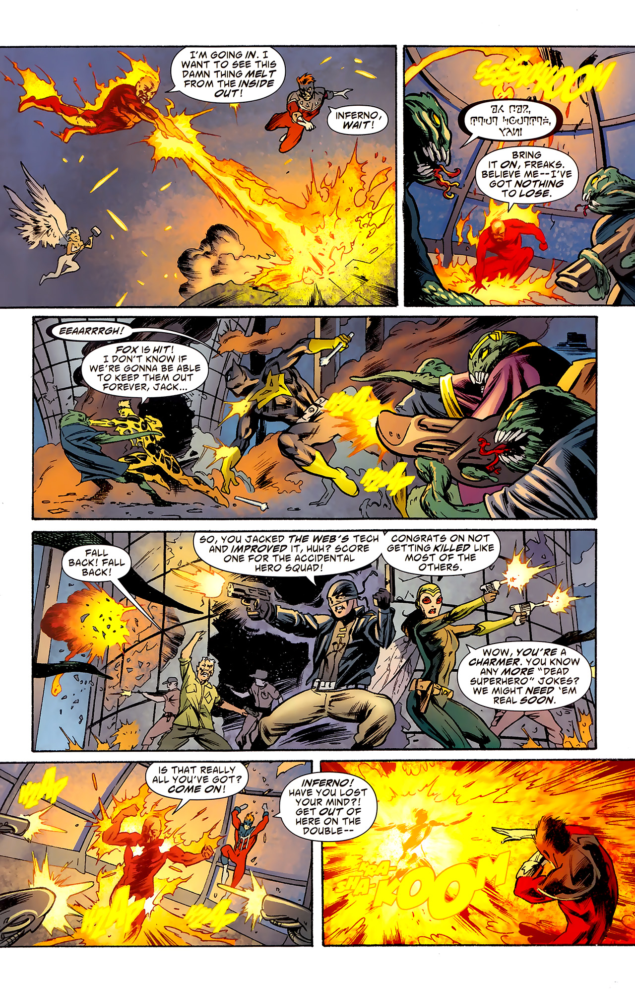 Read online The Mighty Crusaders comic -  Issue #5 - 18