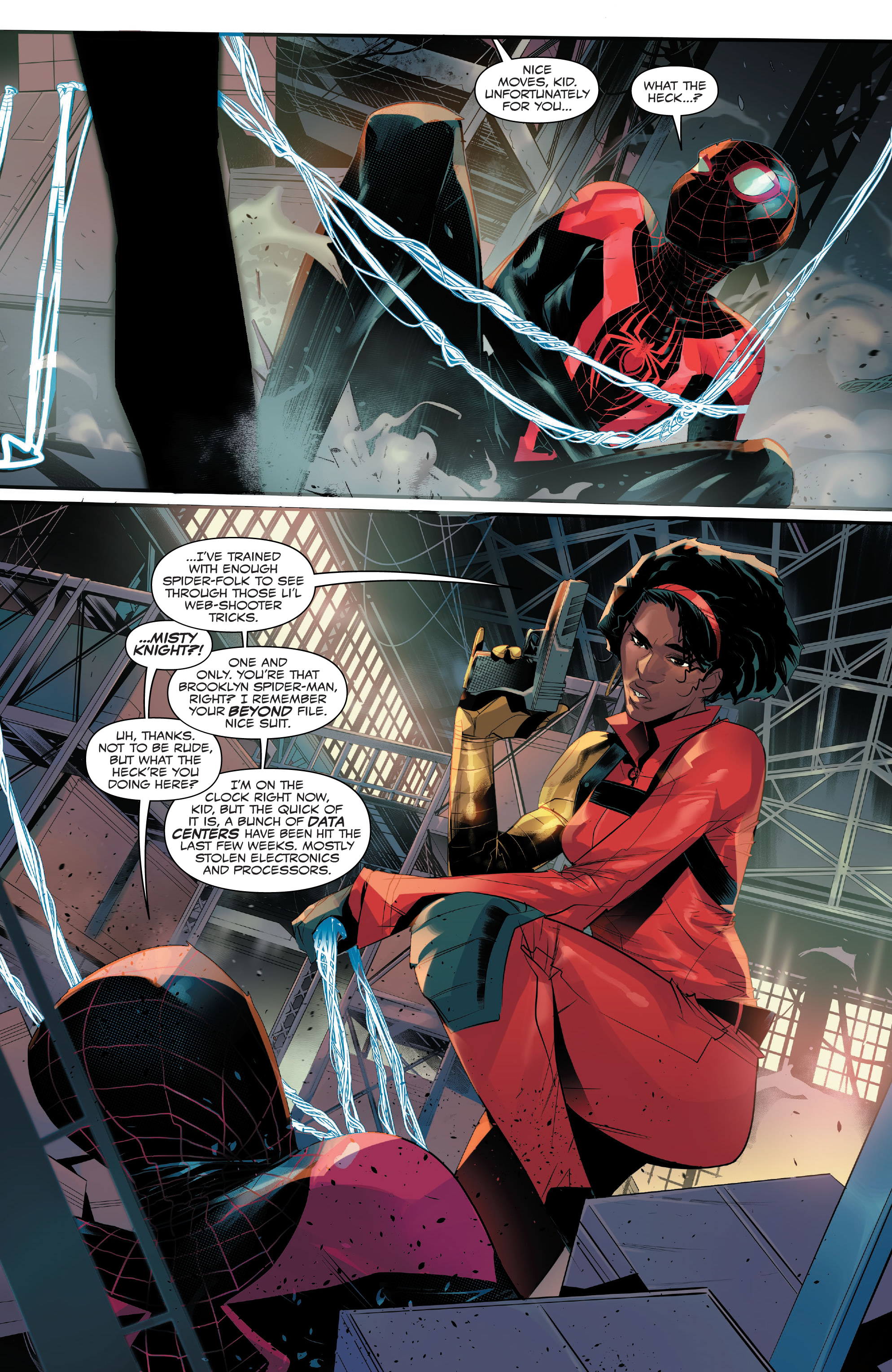Read online Miles Morales: Spider-Man (2022) comic -  Issue #2 - 9