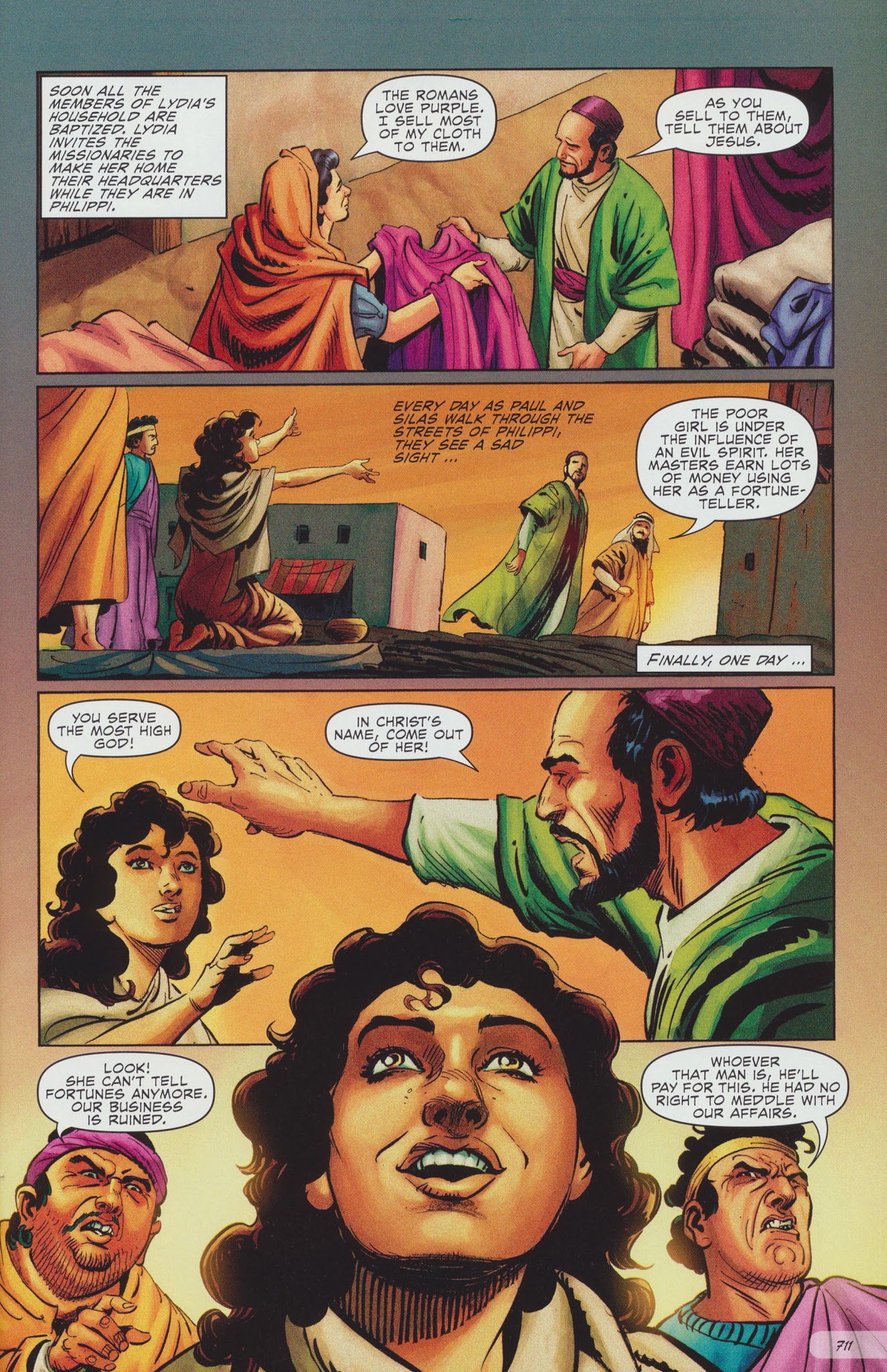 Read online The Action Bible comic -  Issue # TPB 2 - 334