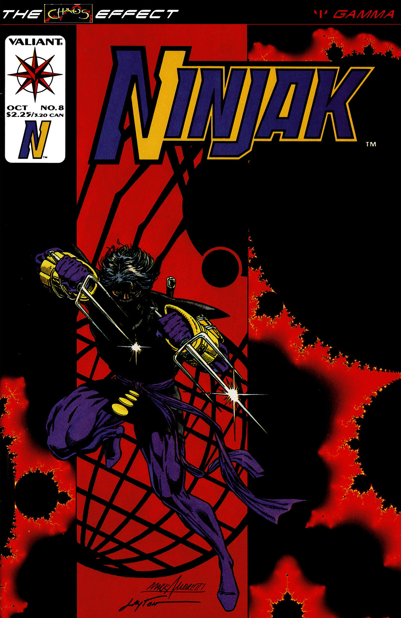 Read online Ninjak (1994) comic -  Issue #8 - 1
