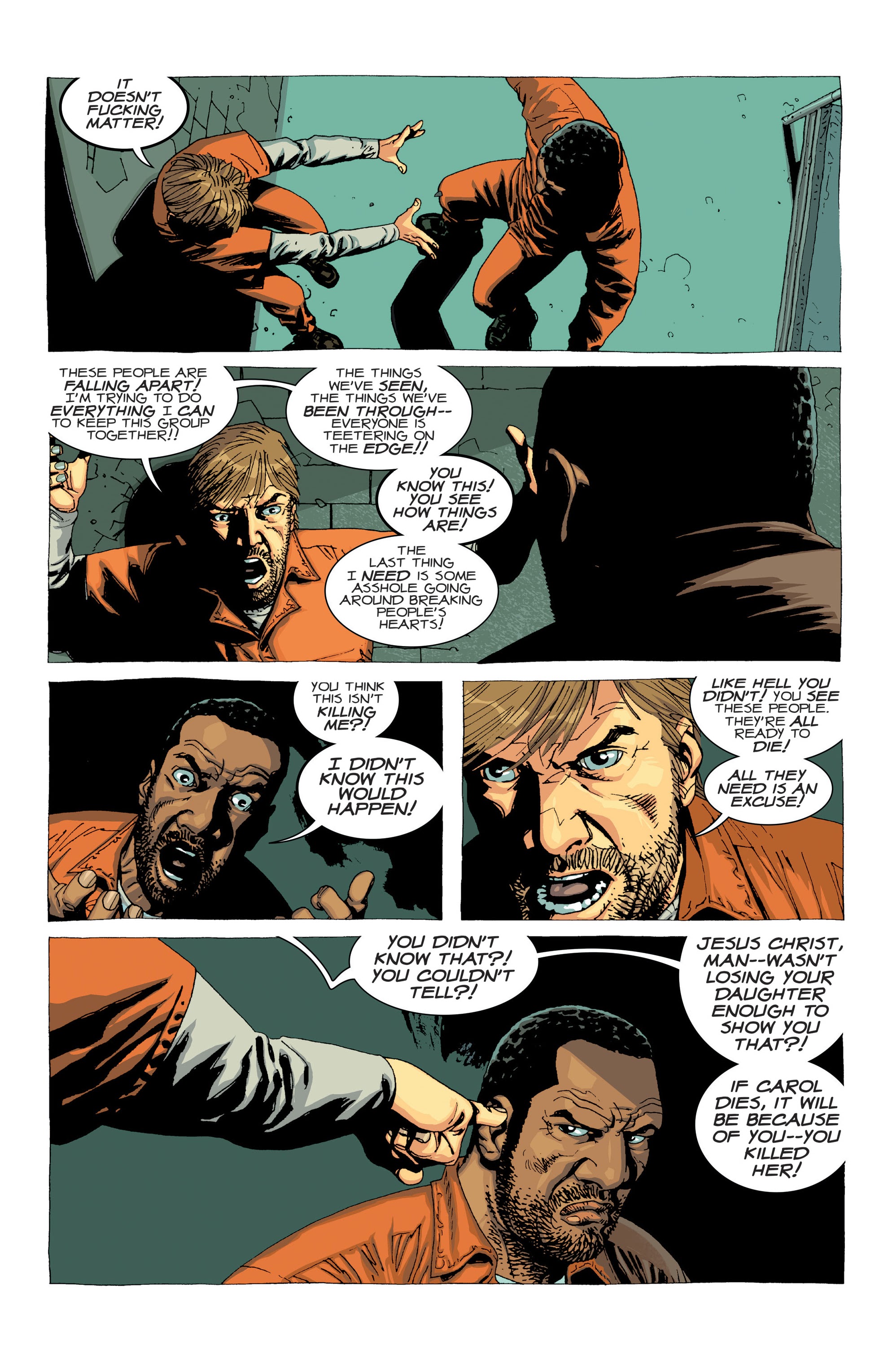 Read online The Walking Dead Deluxe comic -  Issue #22 - 23