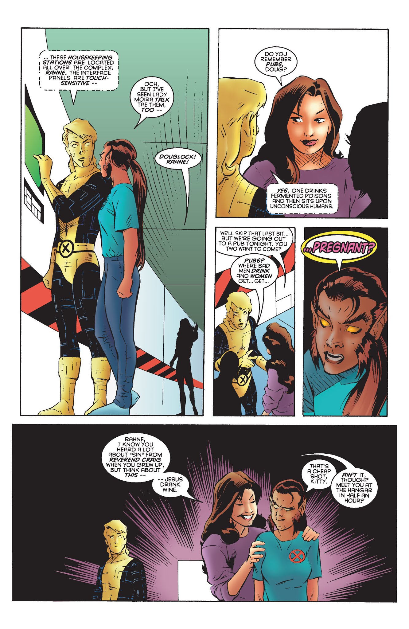 Read online Excalibur Visionaries: Warren Ellis comic -  Issue # TPB 2 (Part 1) - 11