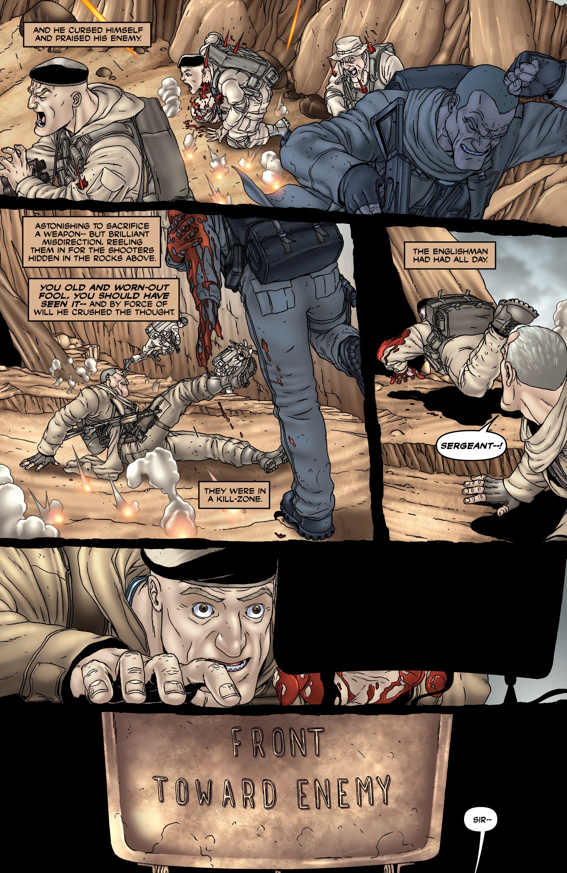 Read online Garth Ennis' 303 comic -  Issue #2 - 16