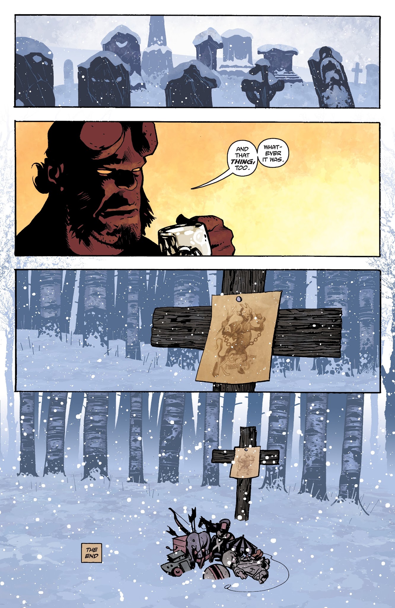 Read online Hellboy: Krampusnacht comic -  Issue # Full - 24