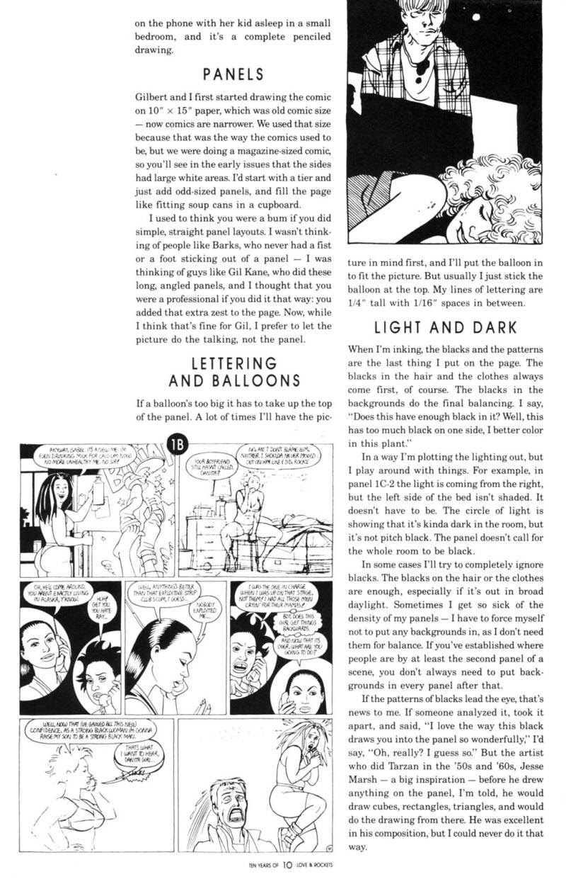 Read online Ten Years of Love and Rockets comic -  Issue # Full - 10