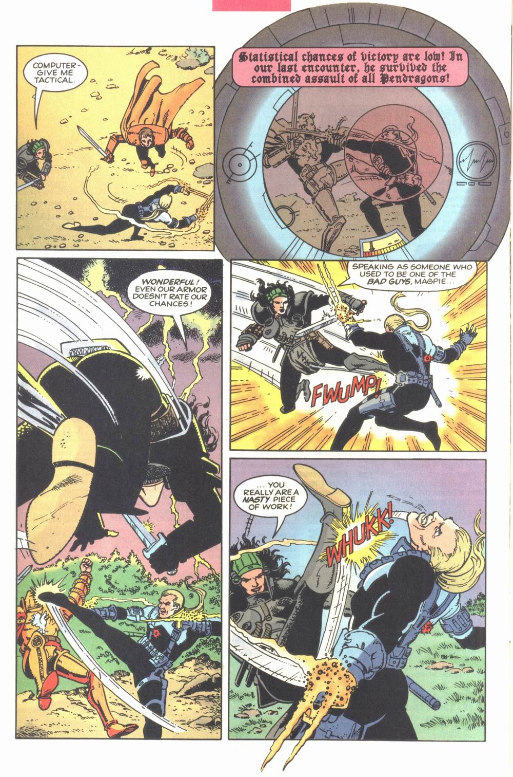 Read online Knights of Pendragon comic -  Issue #5 - 18
