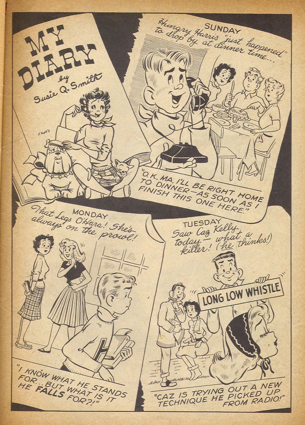 Read online Four Color Comics comic -  Issue #553 - 35