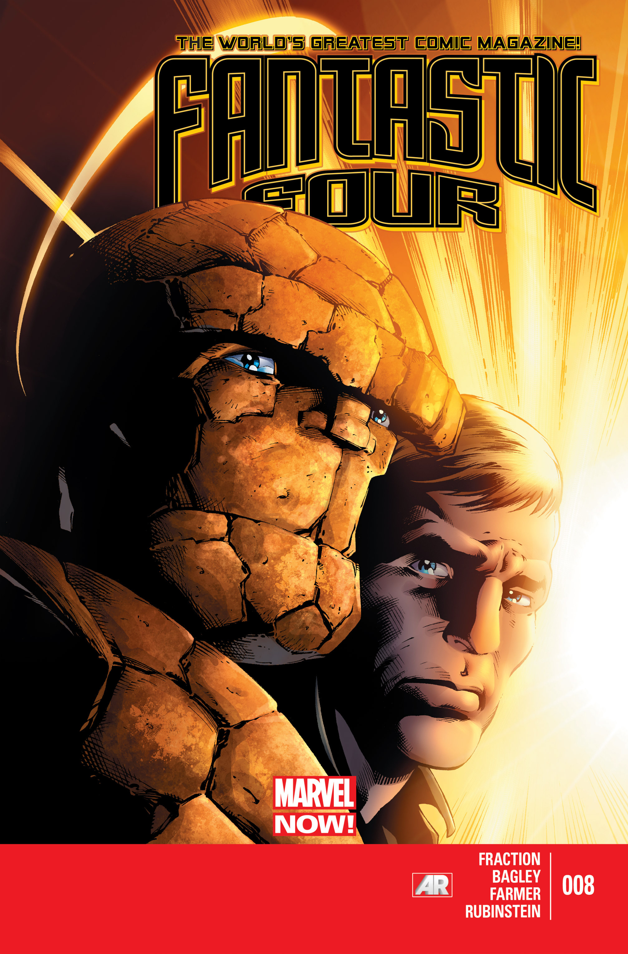 Read online Fantastic Four (2013) comic -  Issue #8 - 1