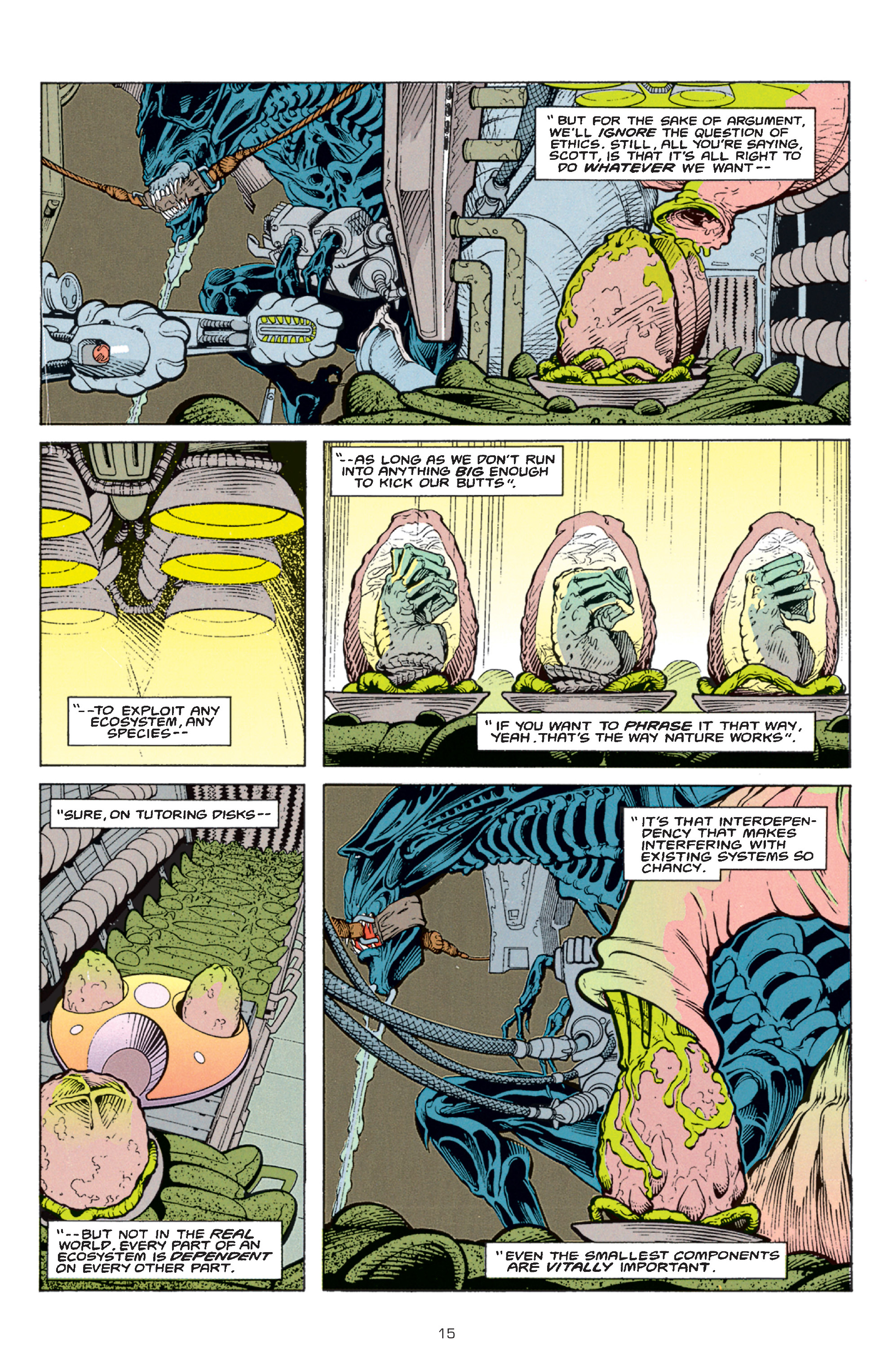 Read online Aliens vs. Predator: The Essential Comics comic -  Issue # TPB 1 (Part 1) - 17
