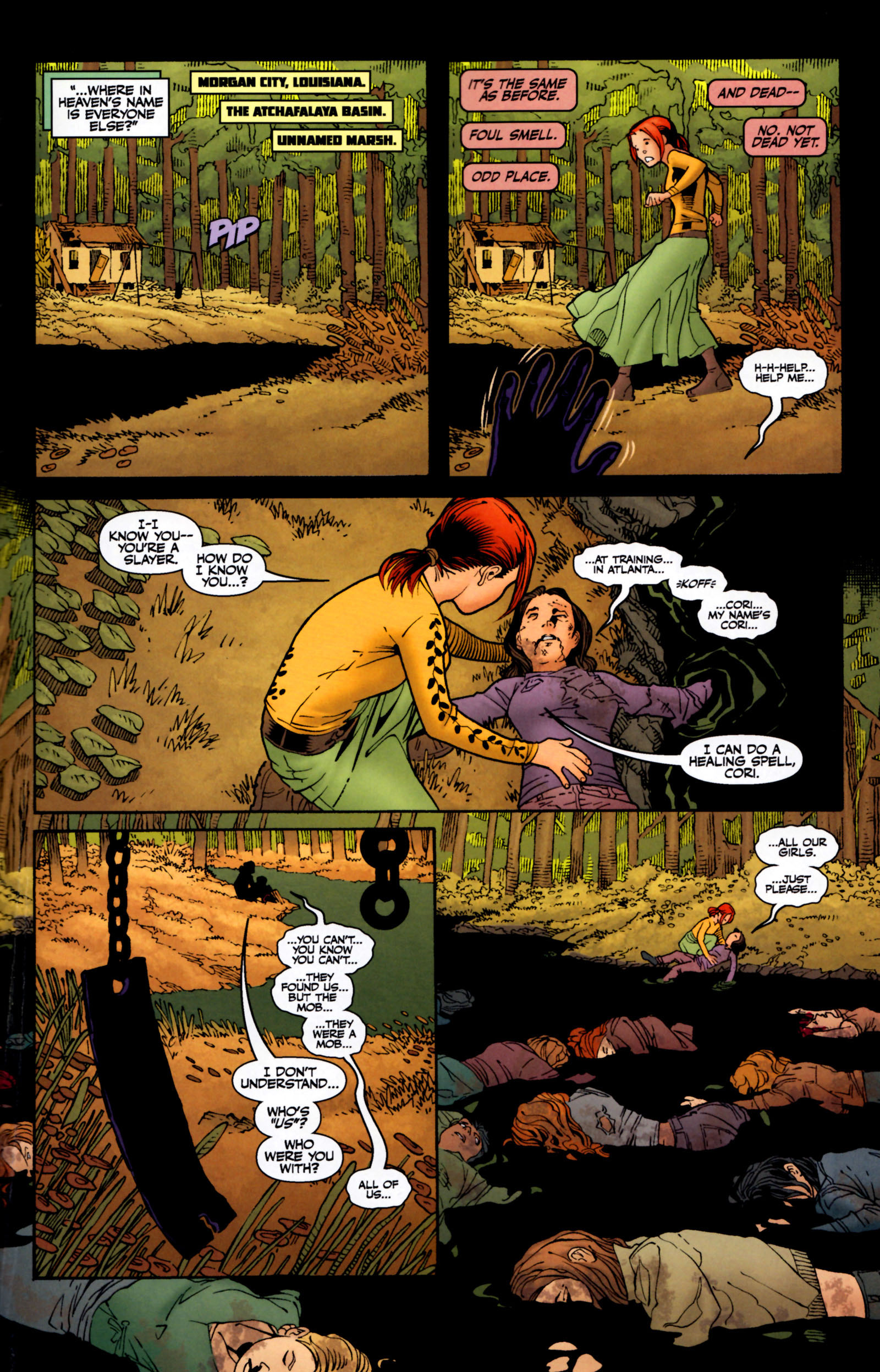 Read online Buffy the Vampire Slayer Season Eight comic -  Issue #32 - 22