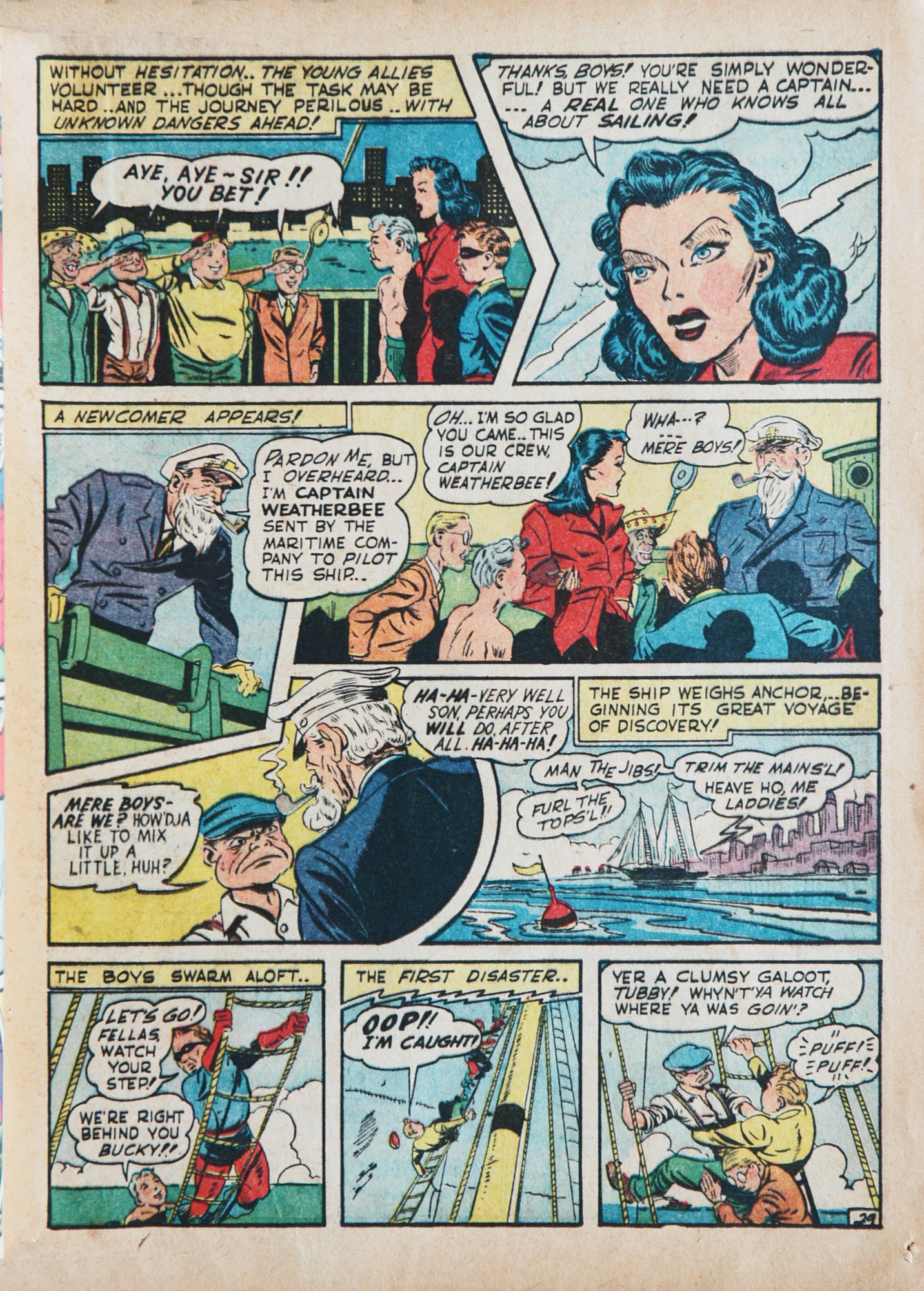 Read online Young Allies Comics comic -  Issue #2 - 31