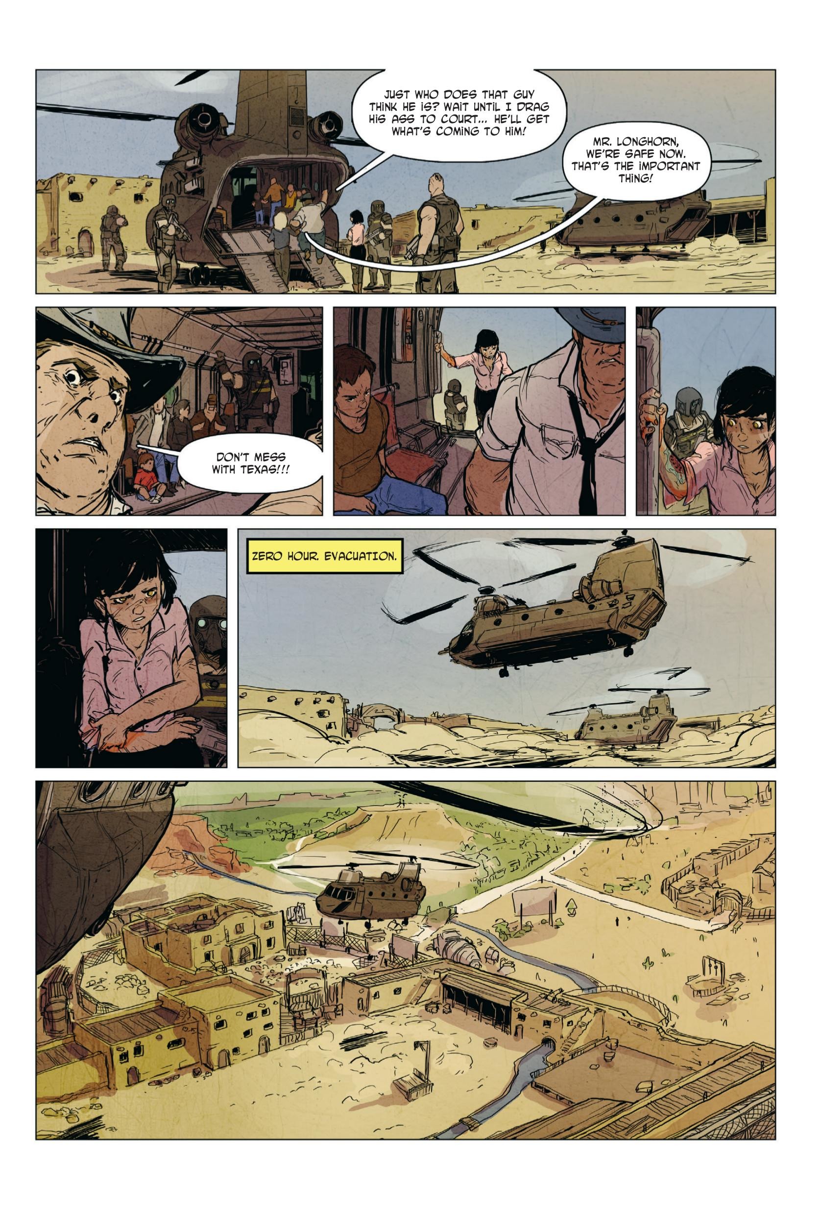 Read online Doggybags: Death of A Nation comic -  Issue # TPB - 108