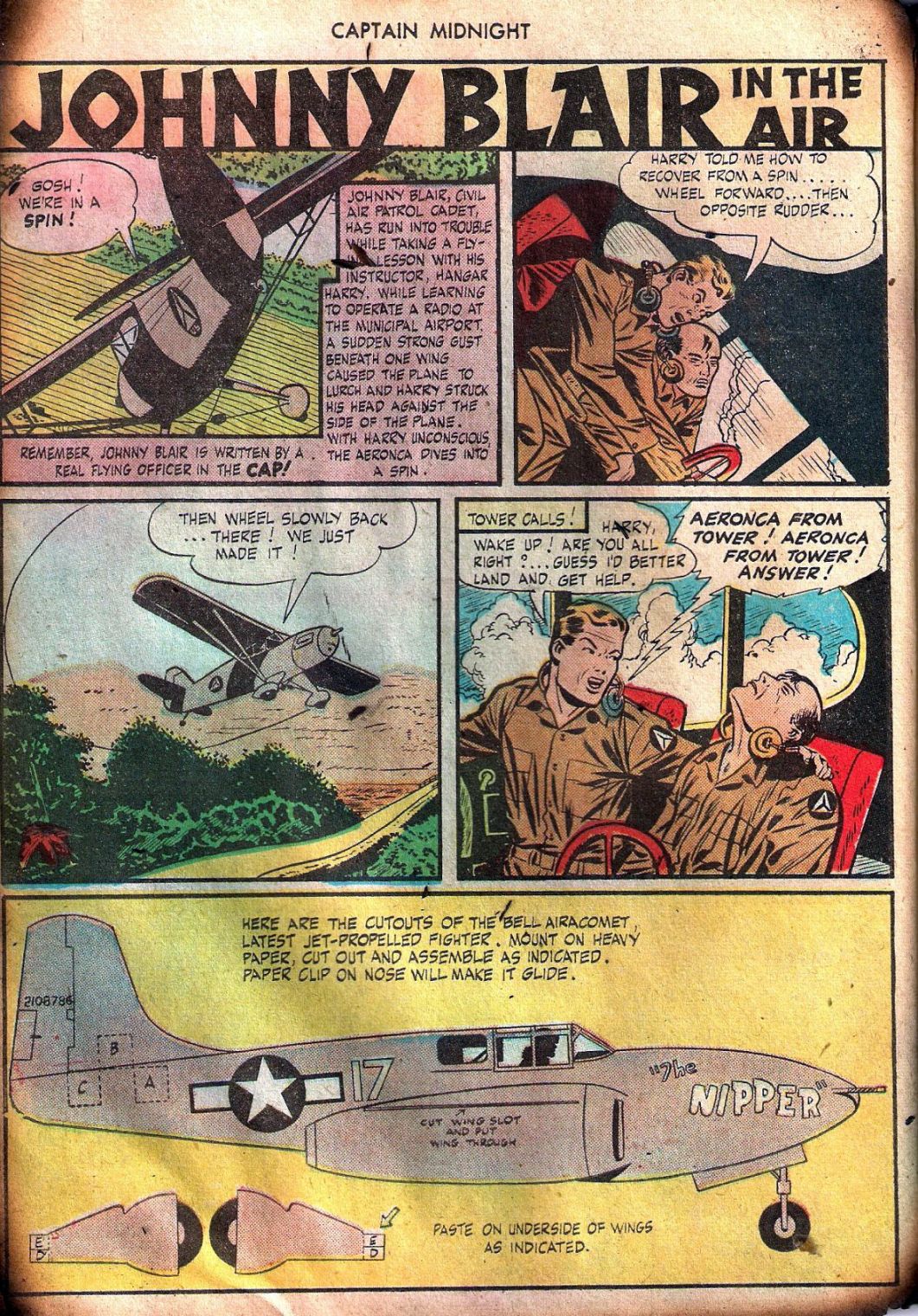 Read online Captain Midnight (1942) comic -  Issue #32 - 15