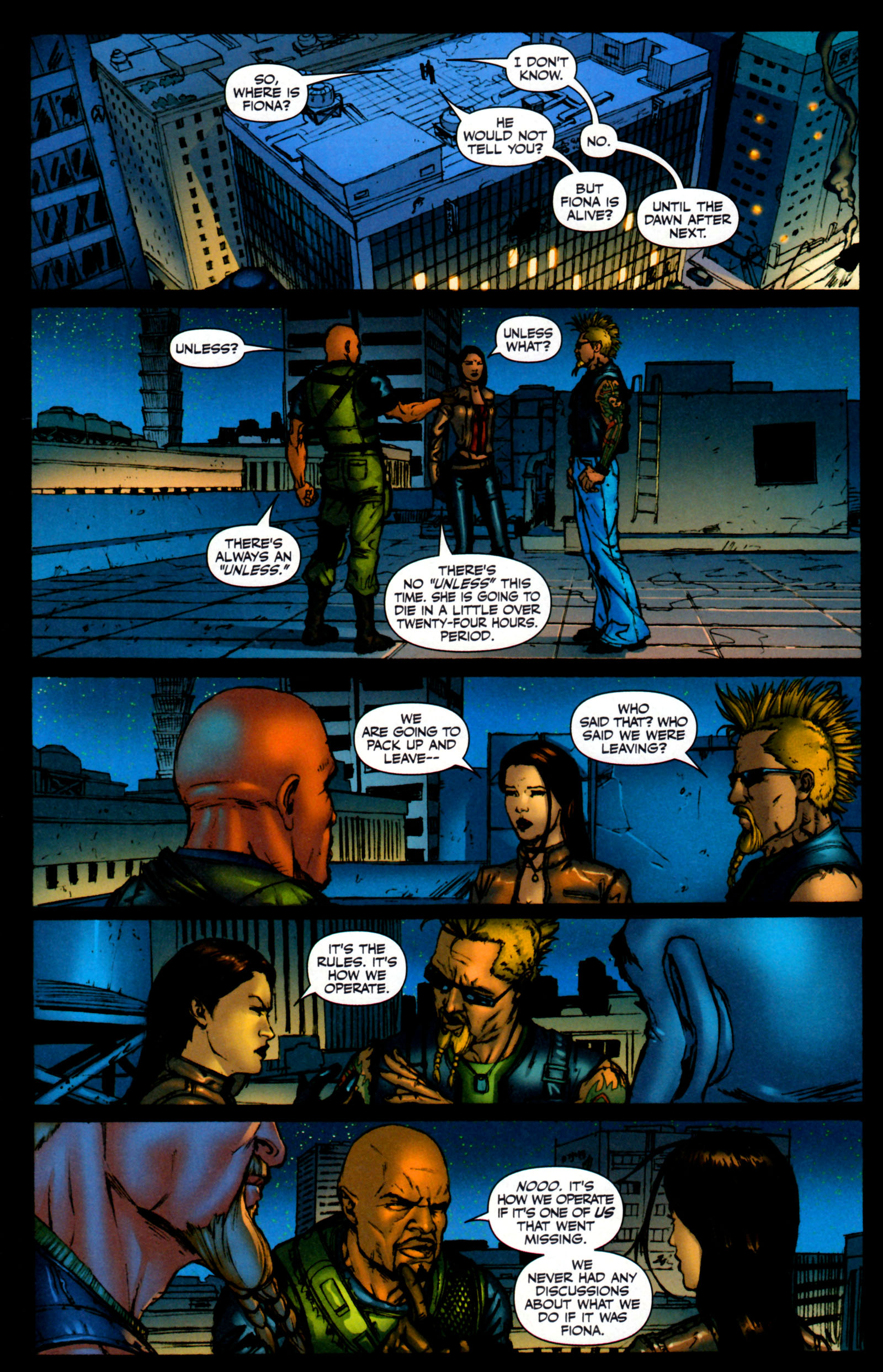 Read online Mercenaries comic -  Issue #1 - 26