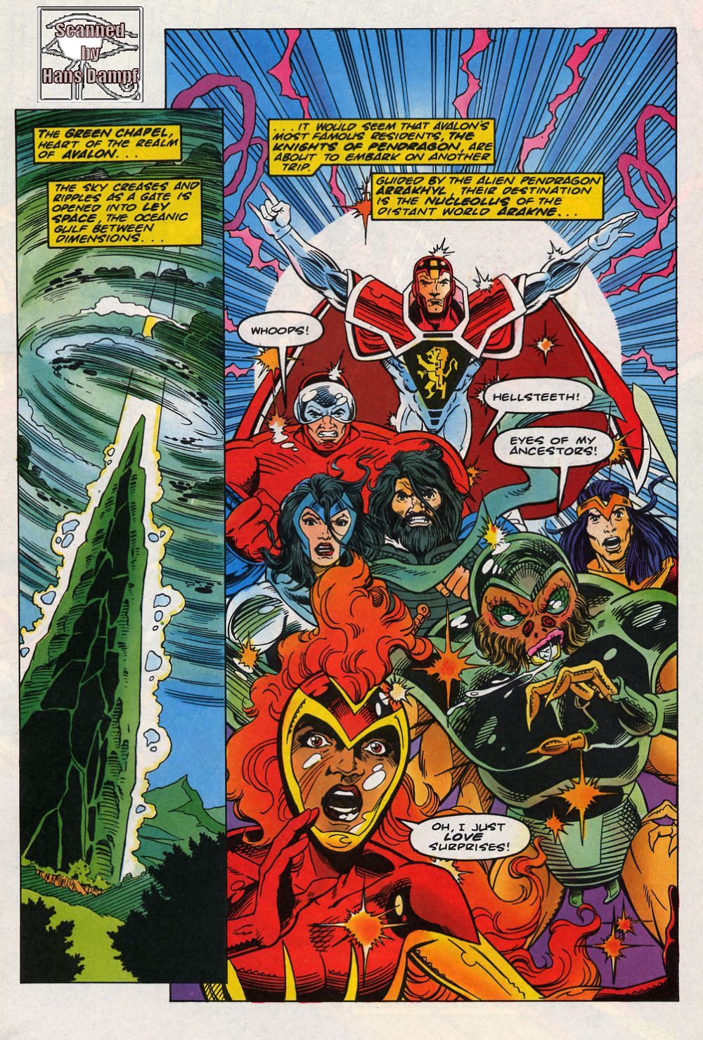Read online Knights of Pendragon comic -  Issue #7 - 2