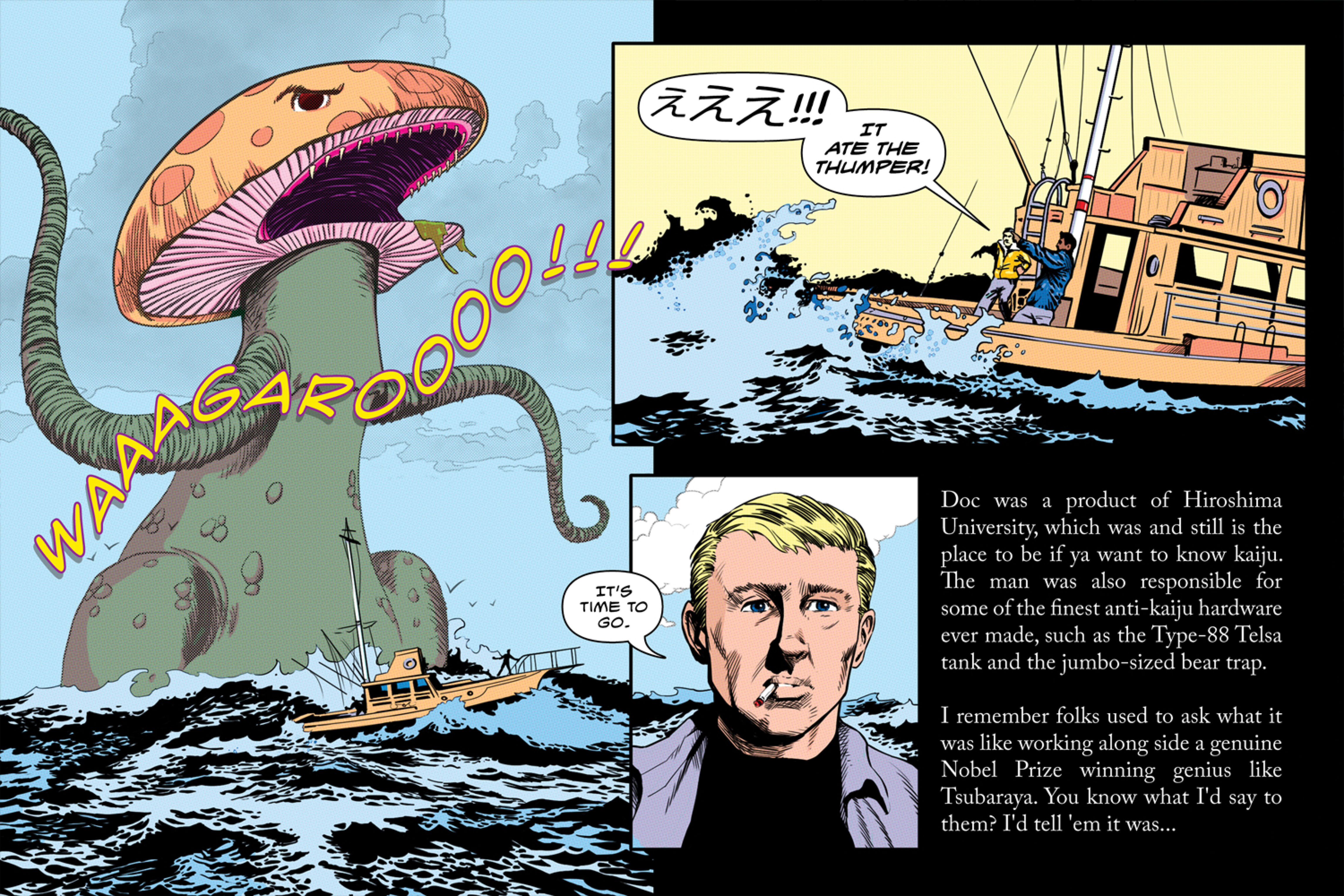 Read online World War Kaiju comic -  Issue # TPB - 73