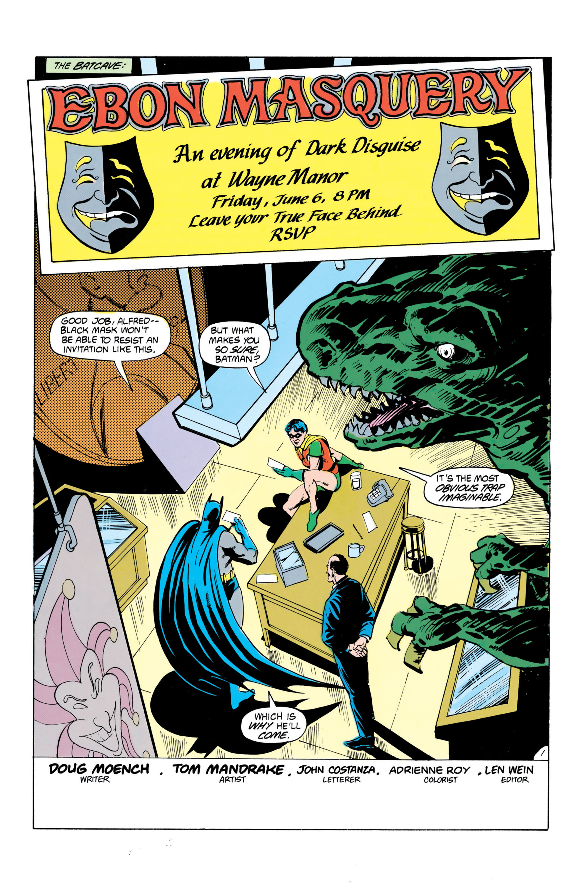Read online Batman (1940) comic -  Issue #387 - 2