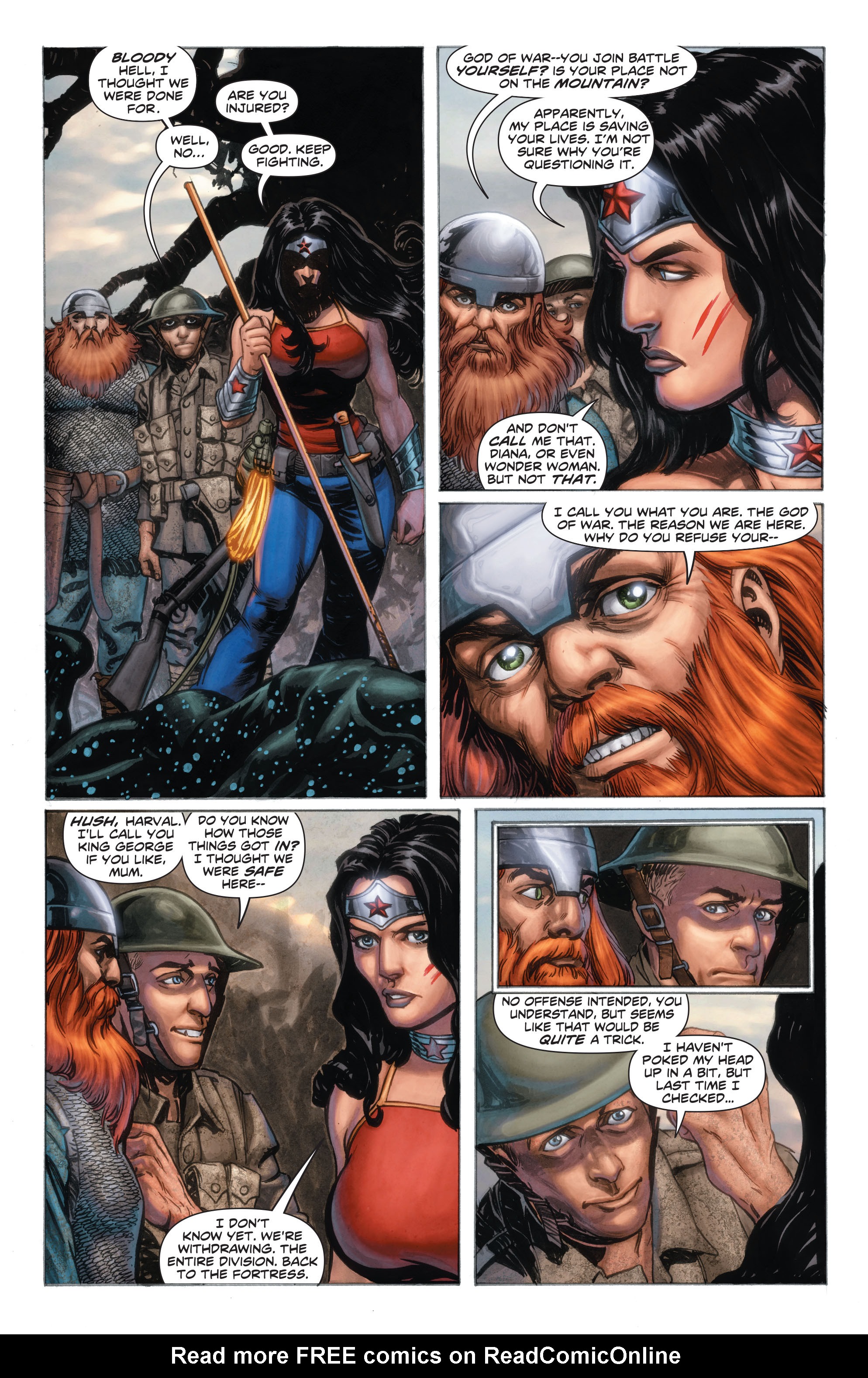 Read online Wonder Woman: Futures End comic -  Issue # Full - 4
