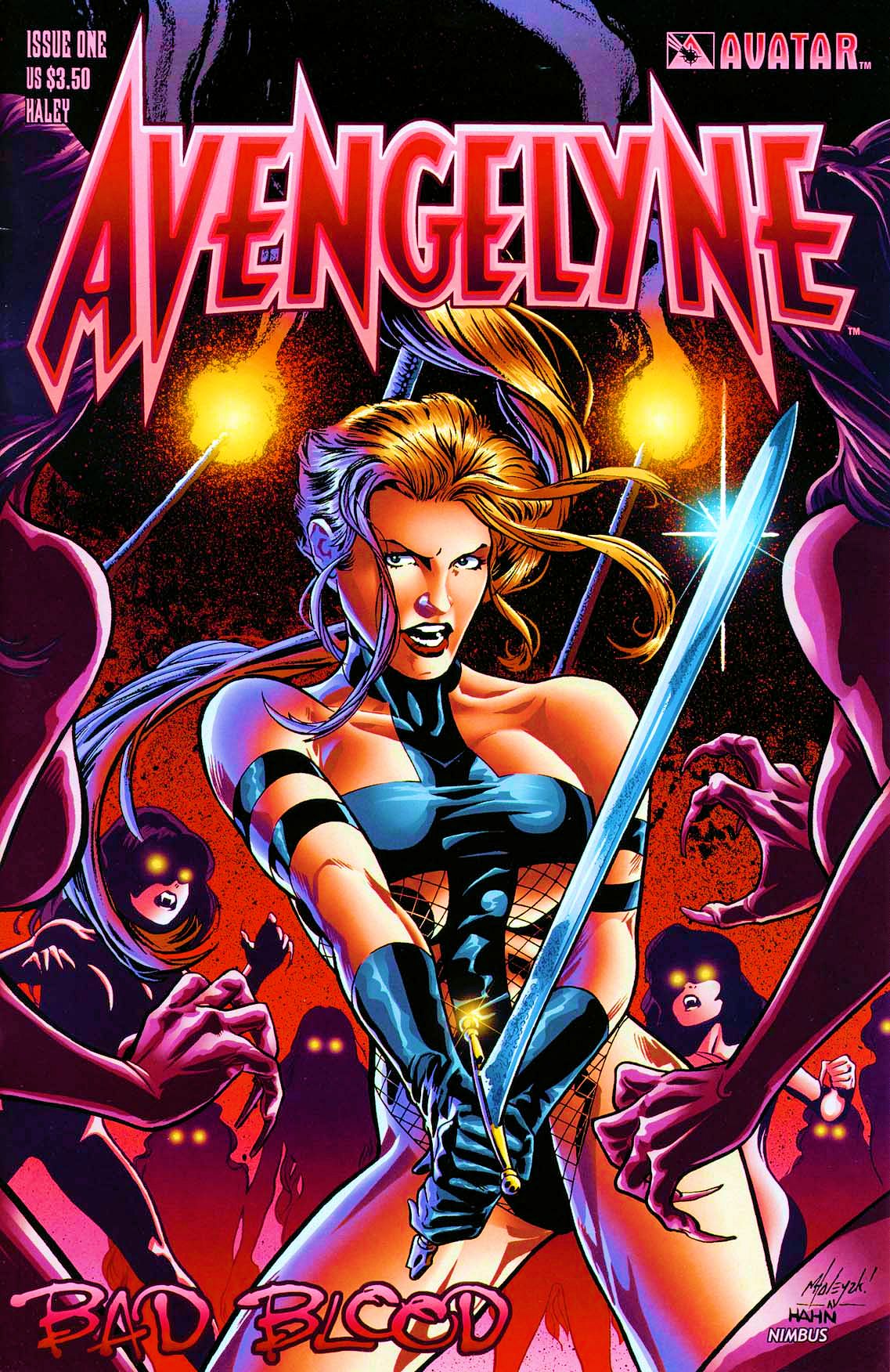 Read online Avengelyne: Bad Blood comic -  Issue #1 - 1