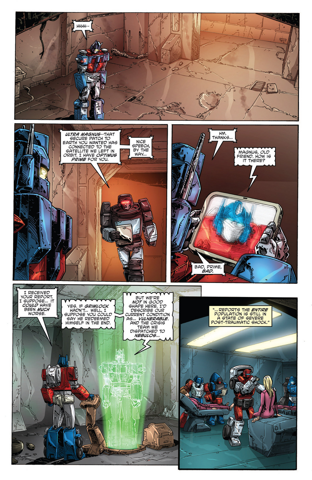 Read online The Transformers: Regeneration One comic -  Issue #91 - 12