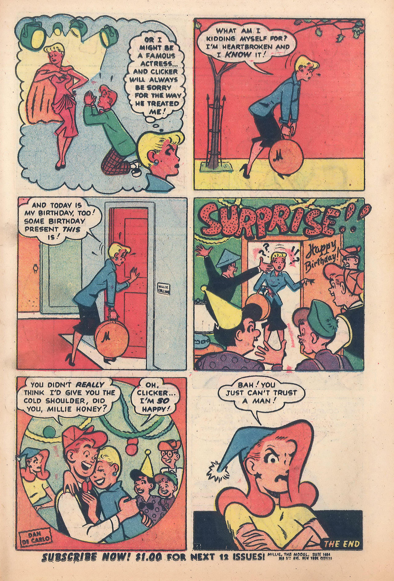 Read online Millie the Model comic -  Issue #29 - 31