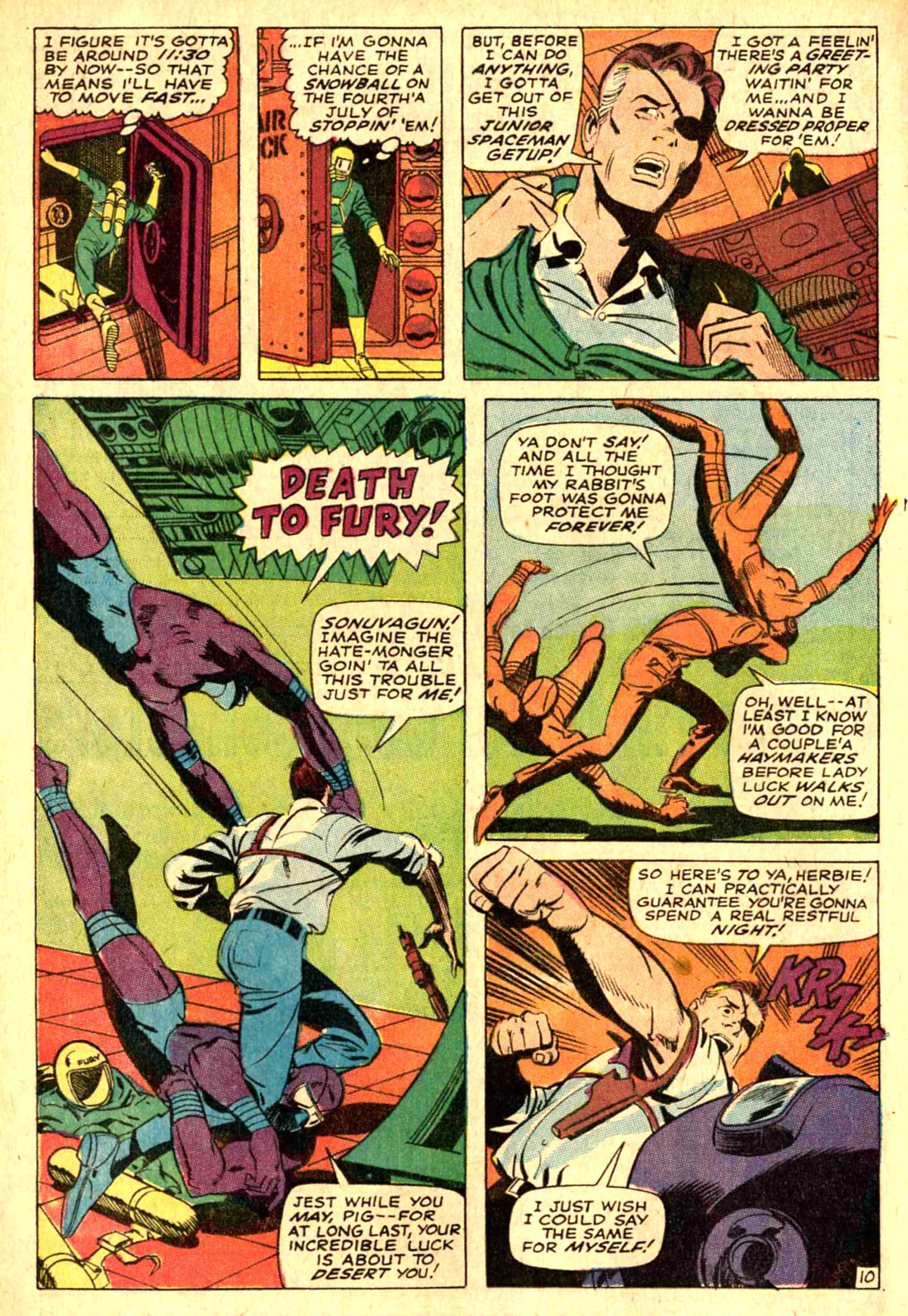 Read online Nick Fury, Agent of SHIELD comic -  Issue #10 - 16