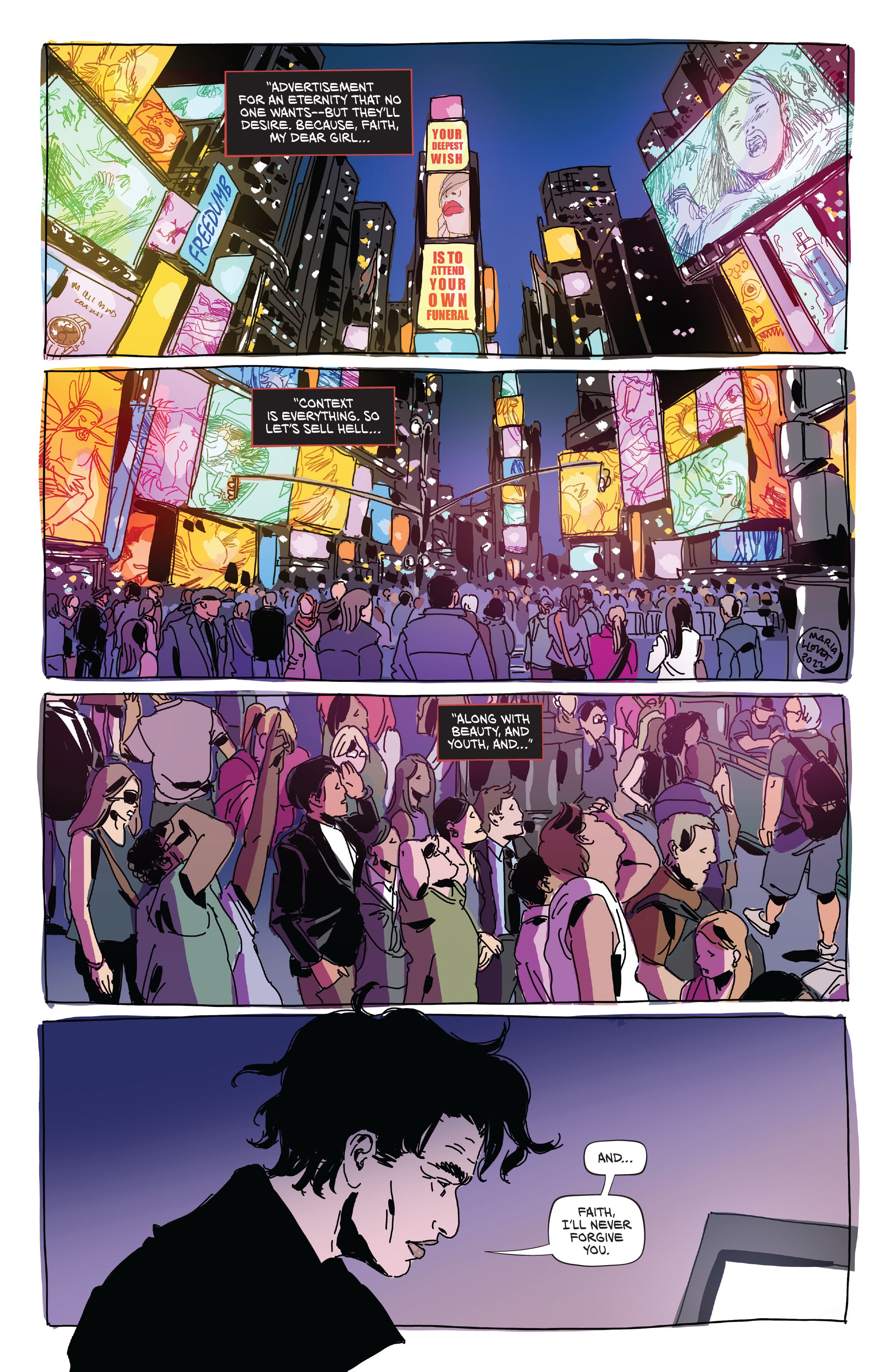 Read online Faithless III comic -  Issue #5 - 24