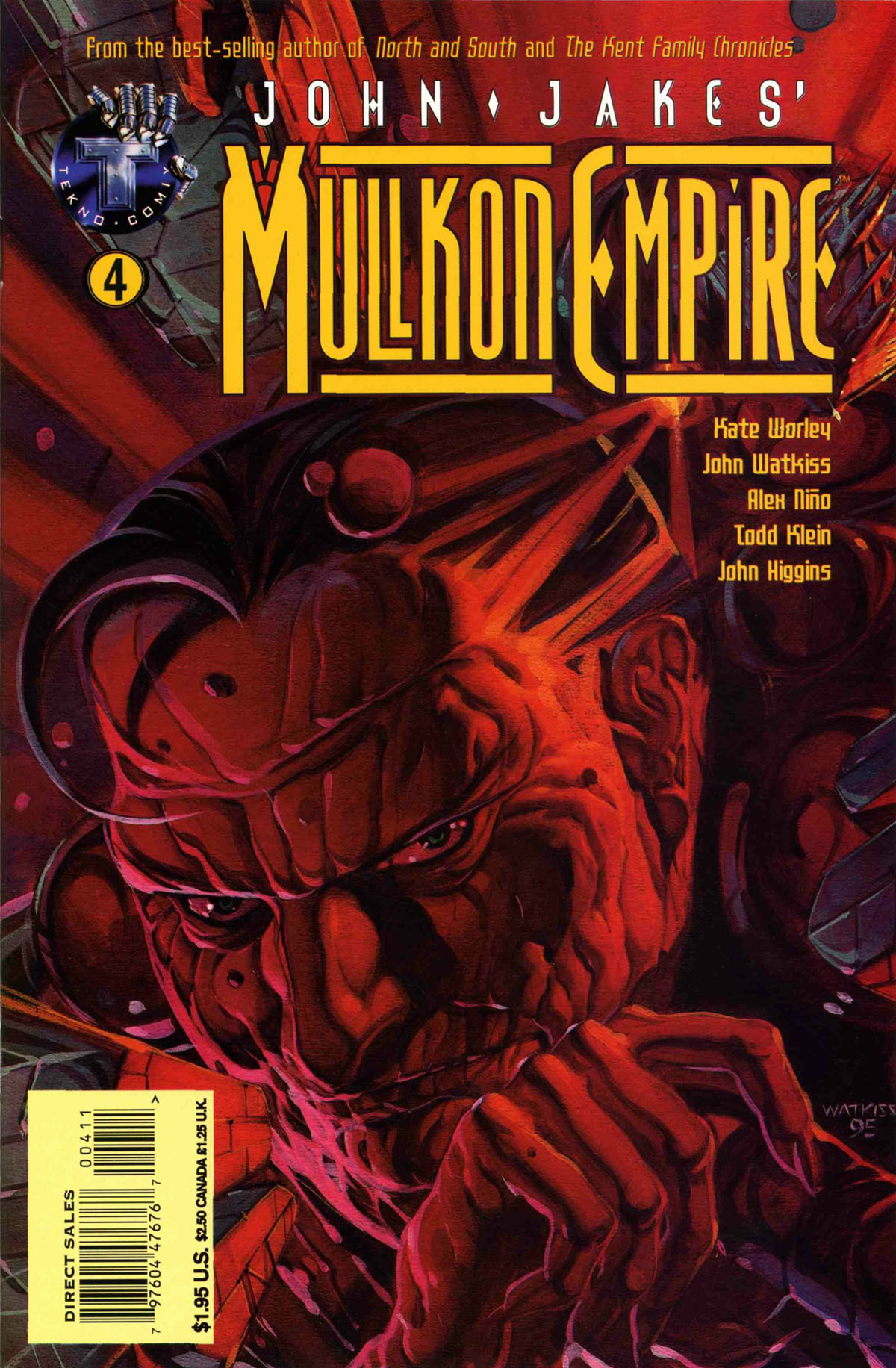 Read online John Jakes' Mulkon Empire comic -  Issue #4 - 1