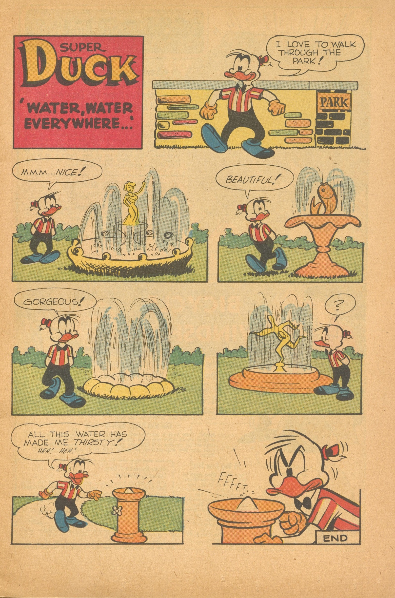 Read online Super Duck Comics comic -  Issue #93 - 11