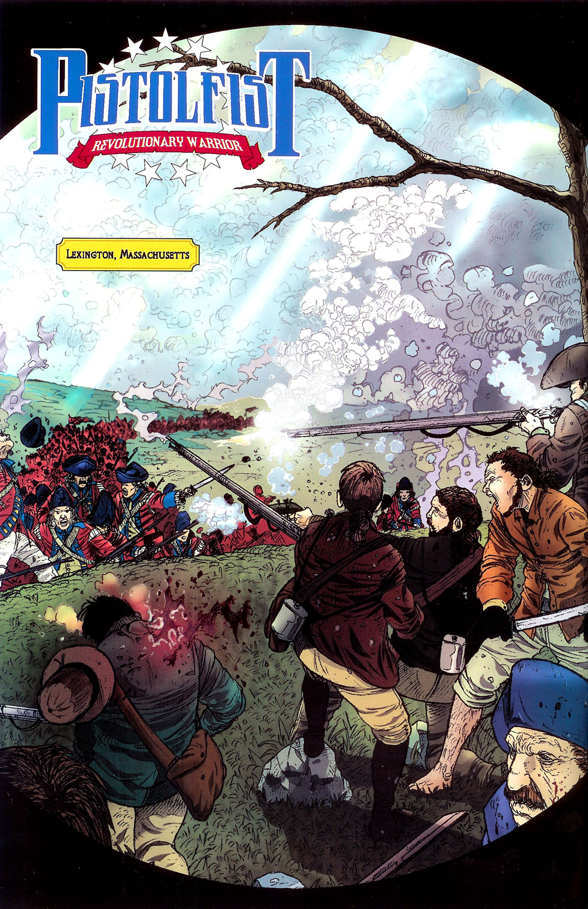 Read online Pistolfist Revolutionary Warrior comic -  Issue #1 - 4
