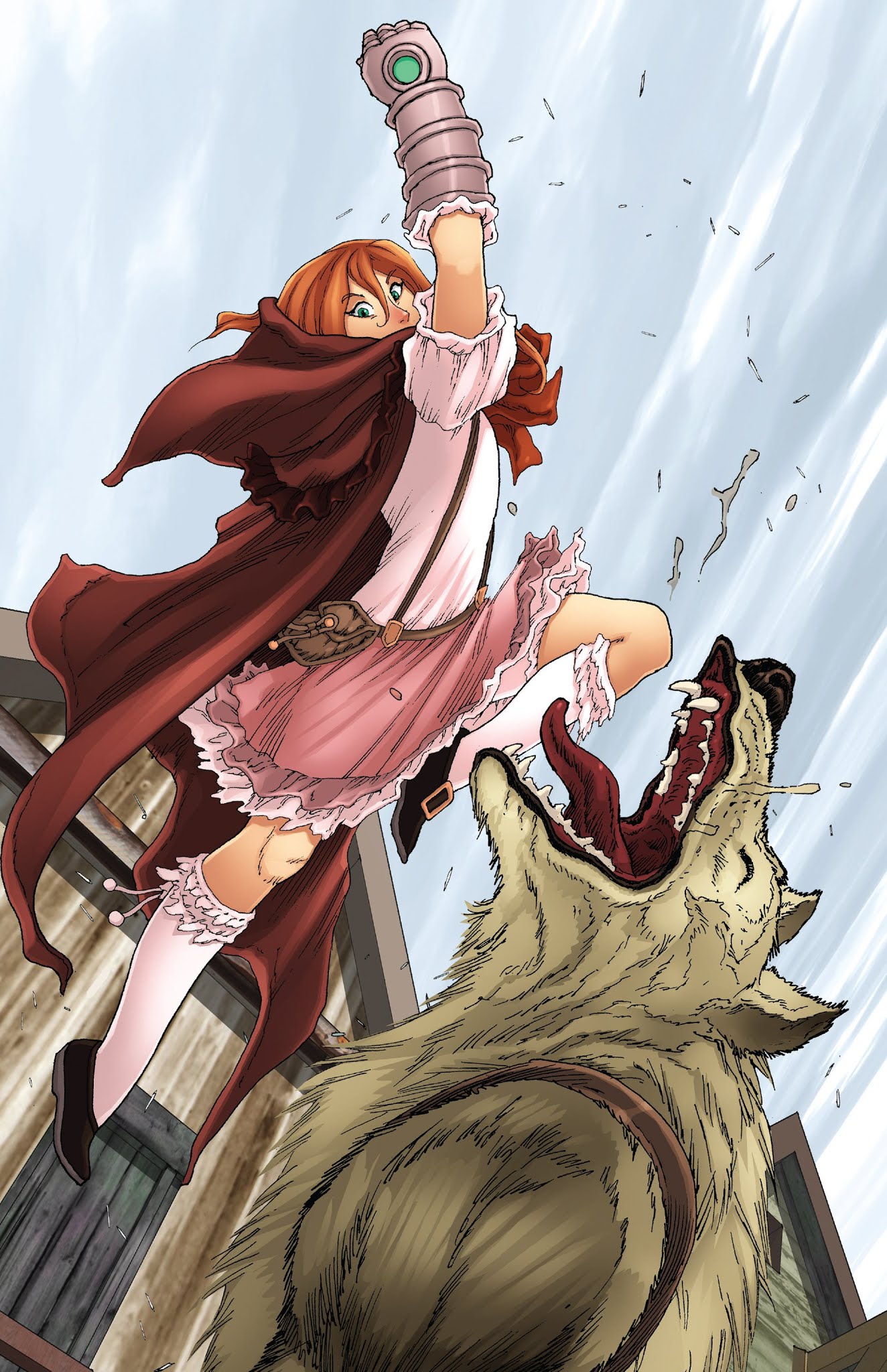 Read online Steampunk Red Riding Hood comic -  Issue # Full - 14