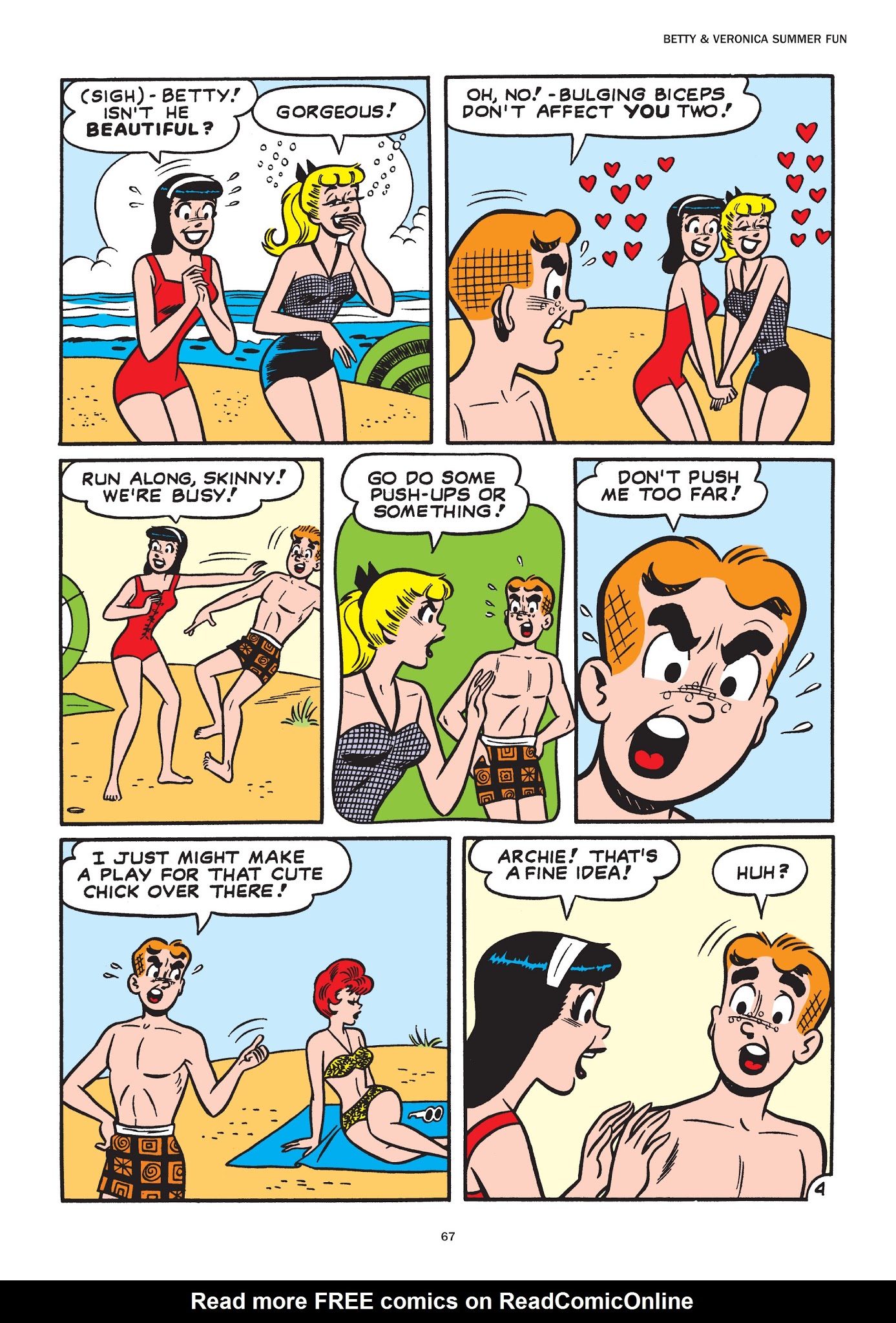 Read online Betty and Veronica Summer Fun comic -  Issue # TPB - 69