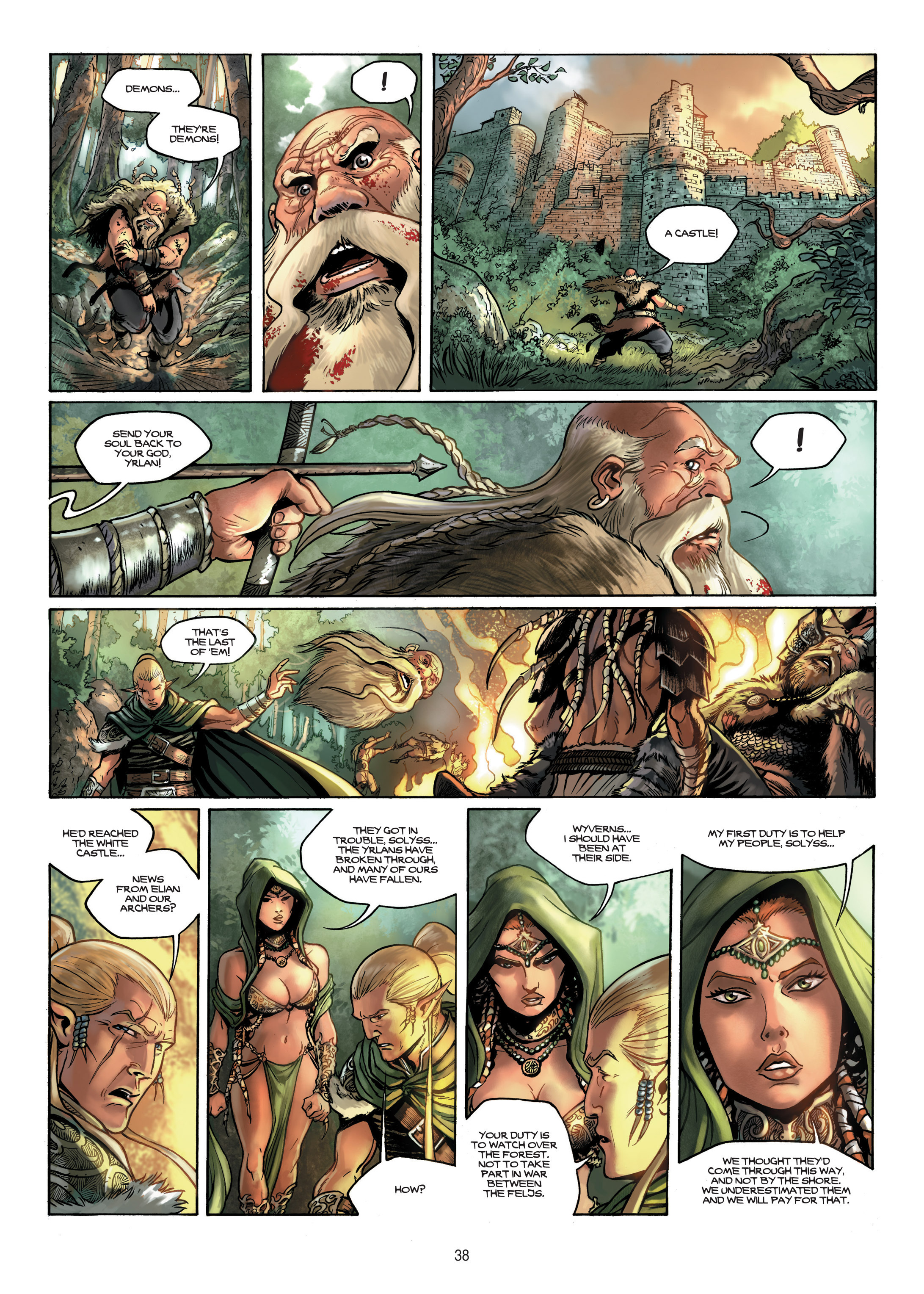 Read online Elves comic -  Issue #7 - 38
